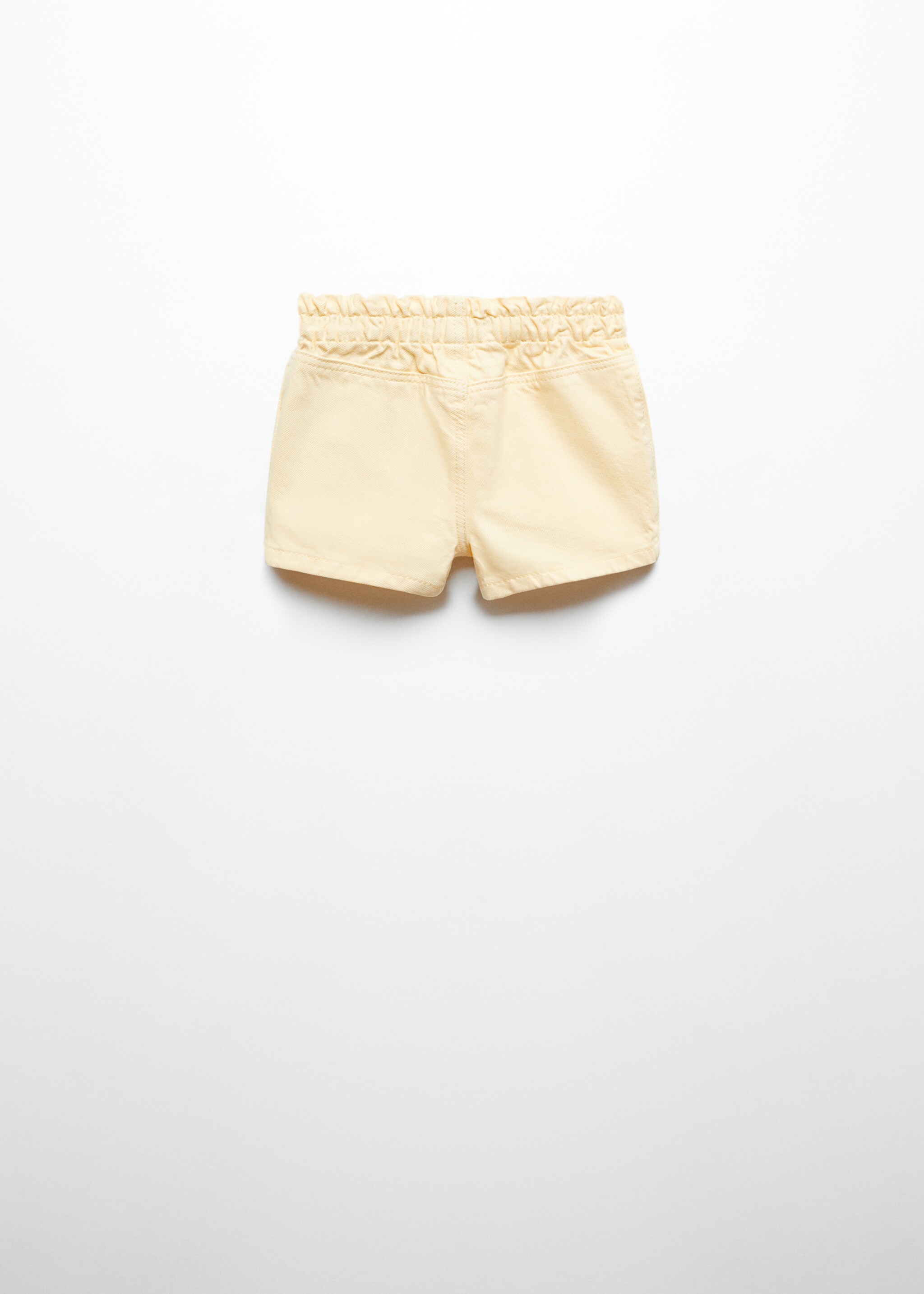 Short paperbag - Verso de l’article, Jaune pastel. Ref: 67056007-00.