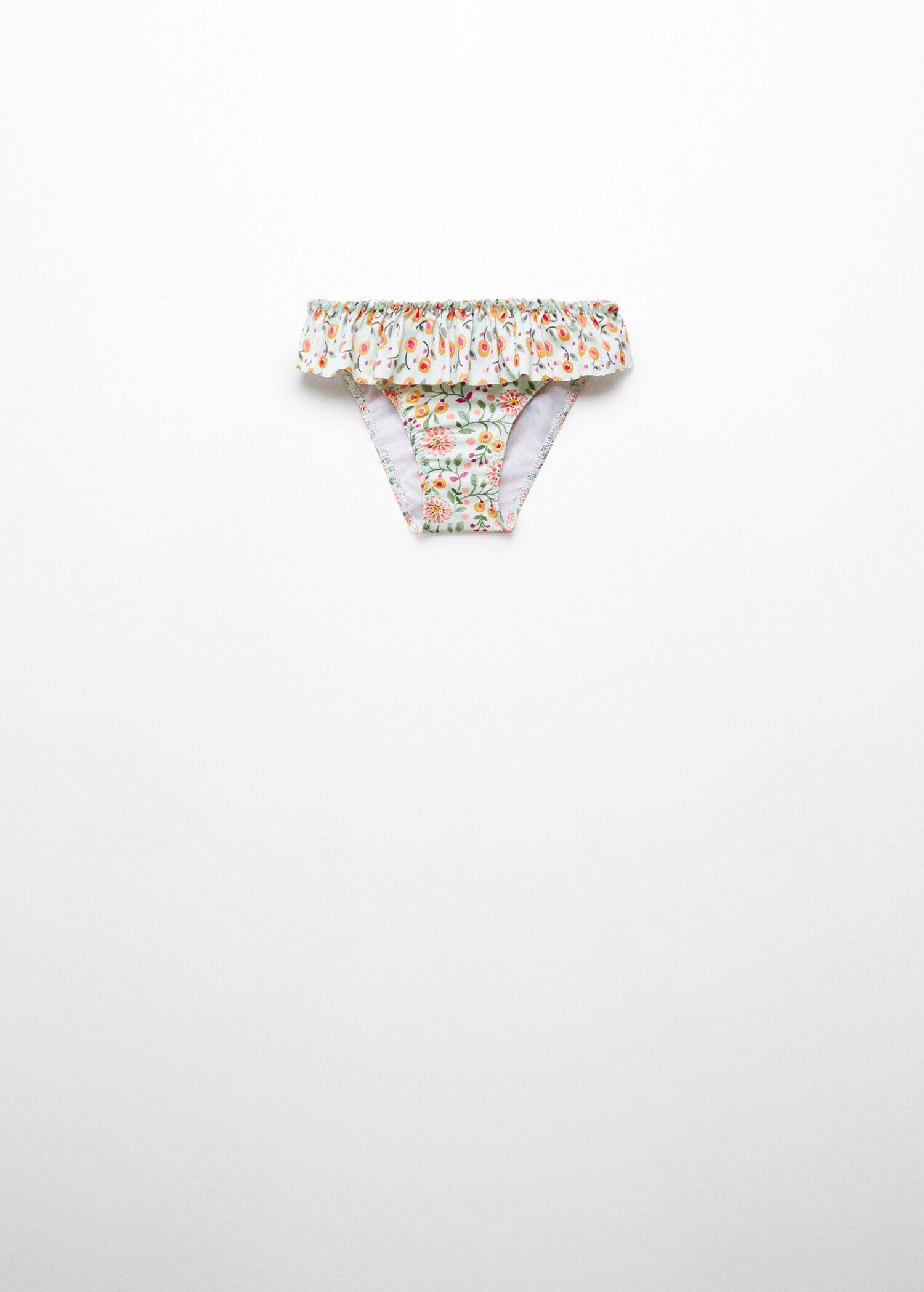 Ruffled floral bikini bottom - Article without model