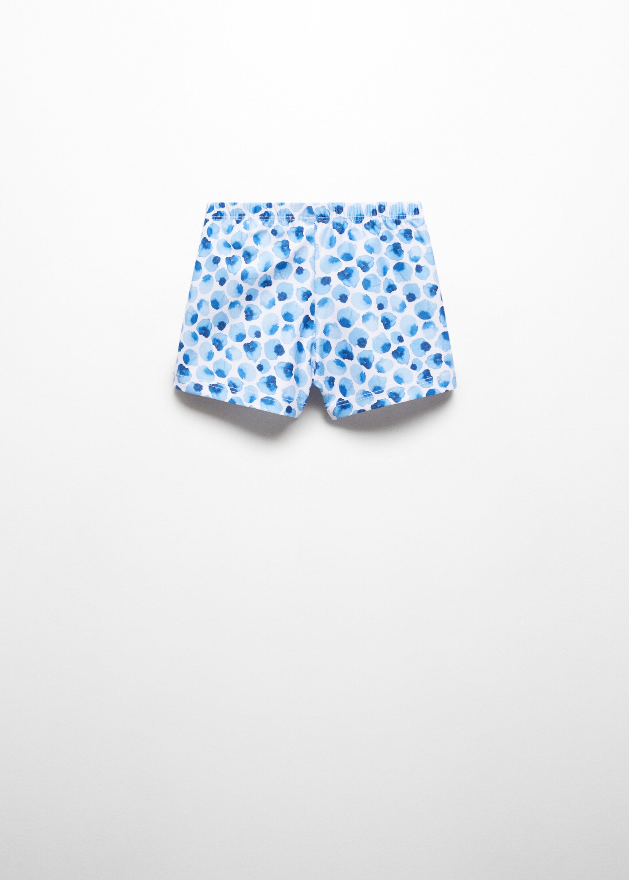 Printed swimming trunks - Reverse of the article