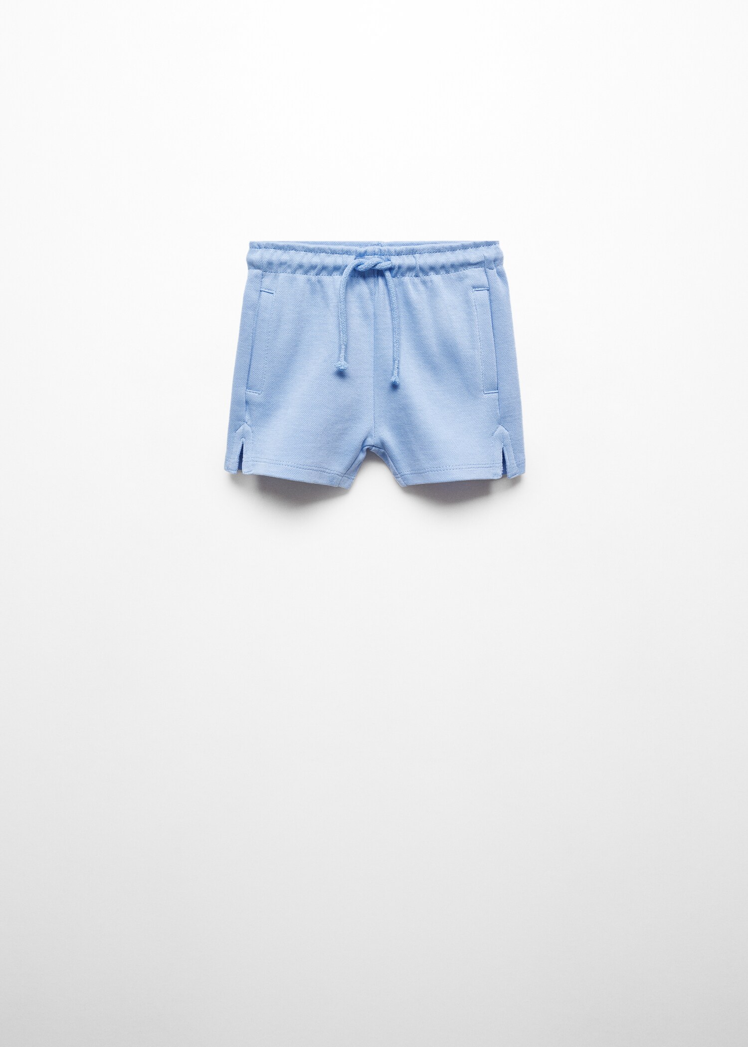 Cotton shorts with elastic waist - Article without model
