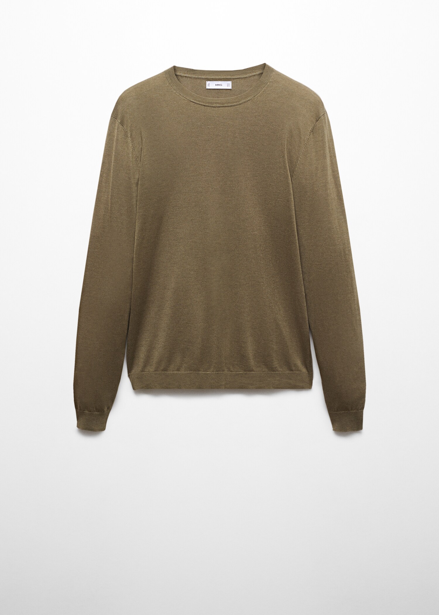 Feiner Pullover aus Maulbeerenseide - Artikel ohne Model