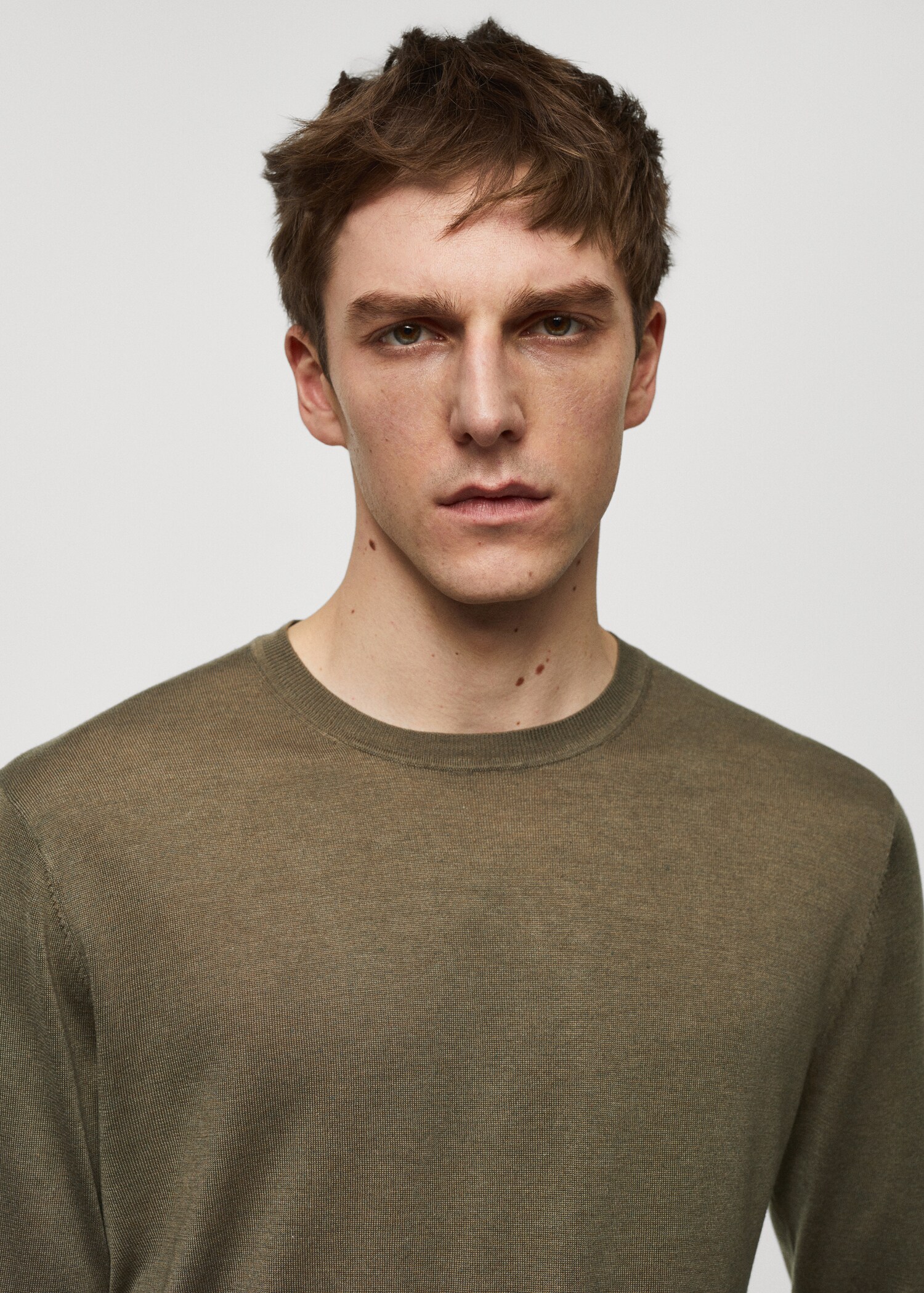 Feiner Pullover aus Maulbeerenseide - Detail des Artikels 1