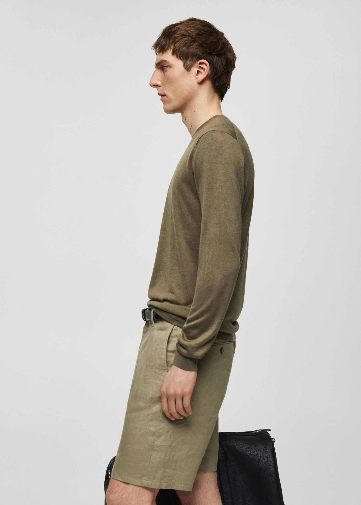 Feiner Pullover aus Maulbeerenseide - Detail des Artikels 2
