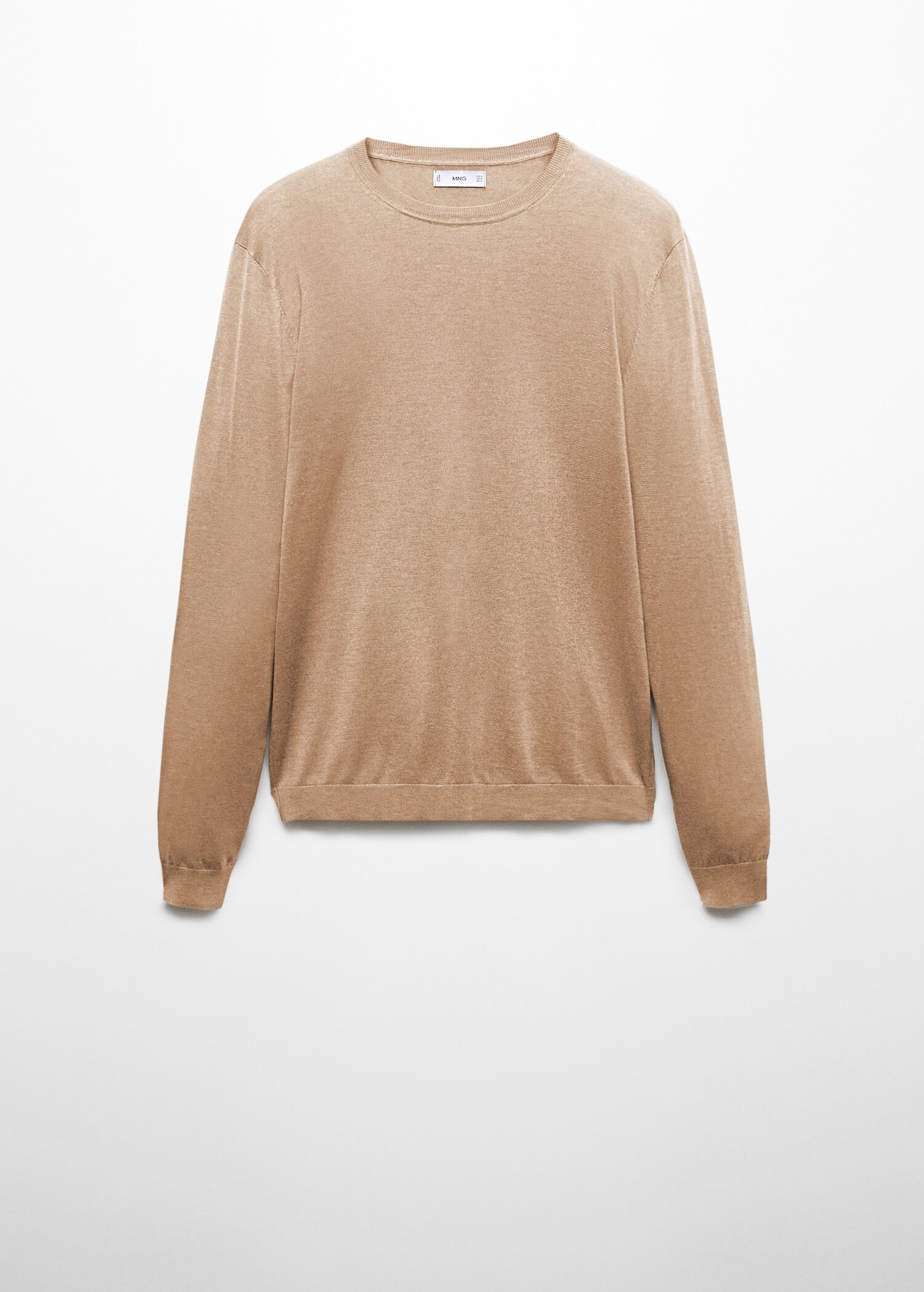 Feiner Pullover aus Maulbeerenseide - Artikel ohne Model