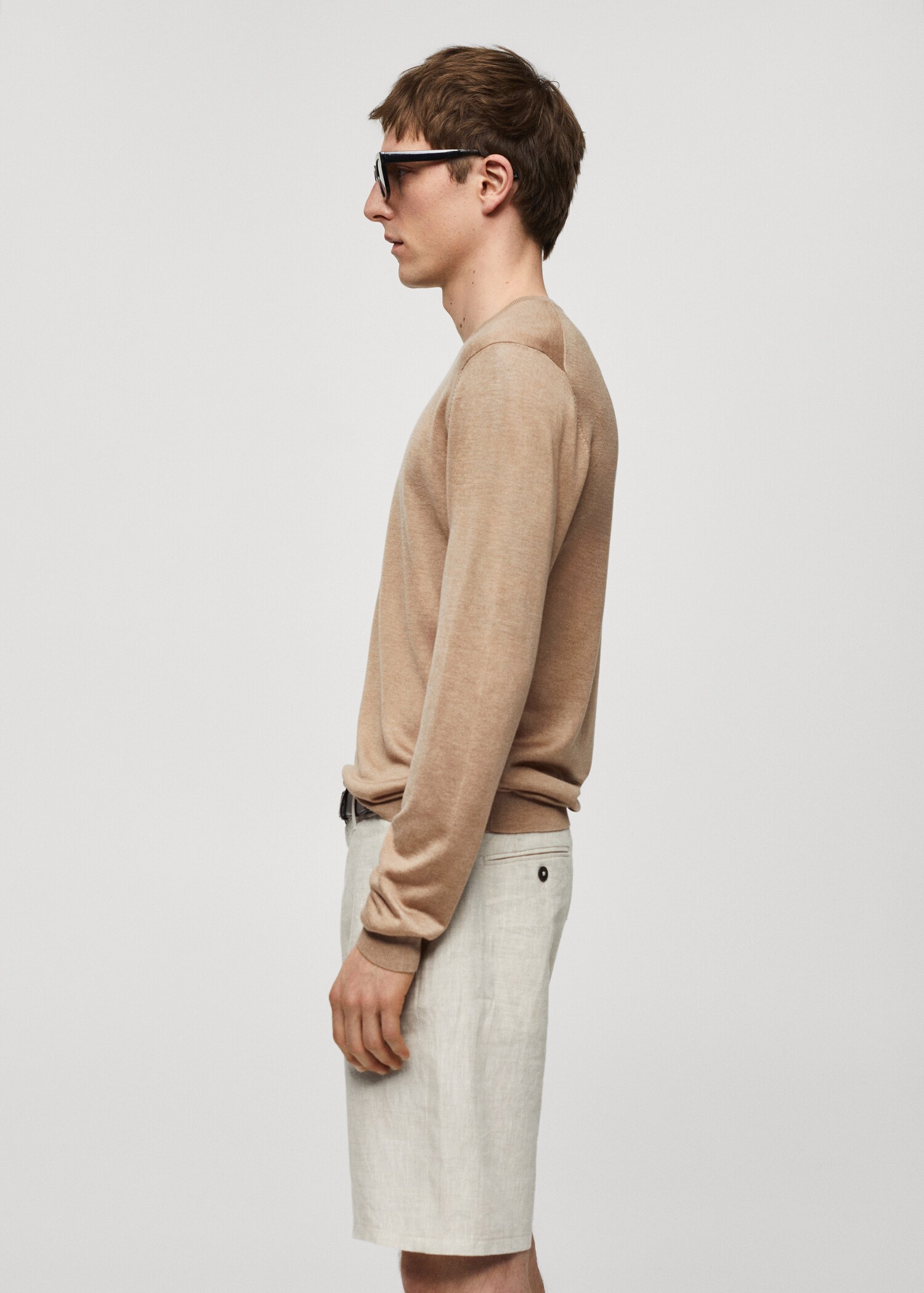 Feiner Pullover aus Maulbeerenseide - Detail des Artikels 2