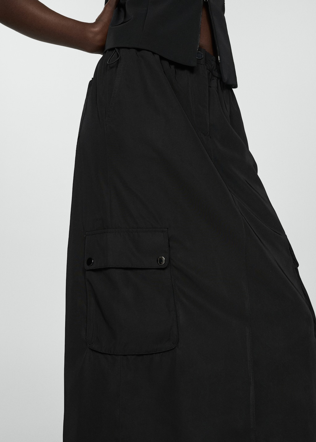 【NONCODE】Alla Bellua Cargo Long Skirt SACAI | x Spiewak Cargo Midi Skirt | GREY | Women | Lane