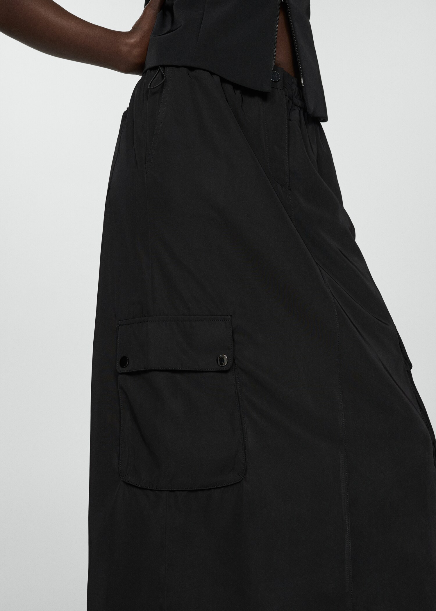 Long cargo skirt - Details of the article 2