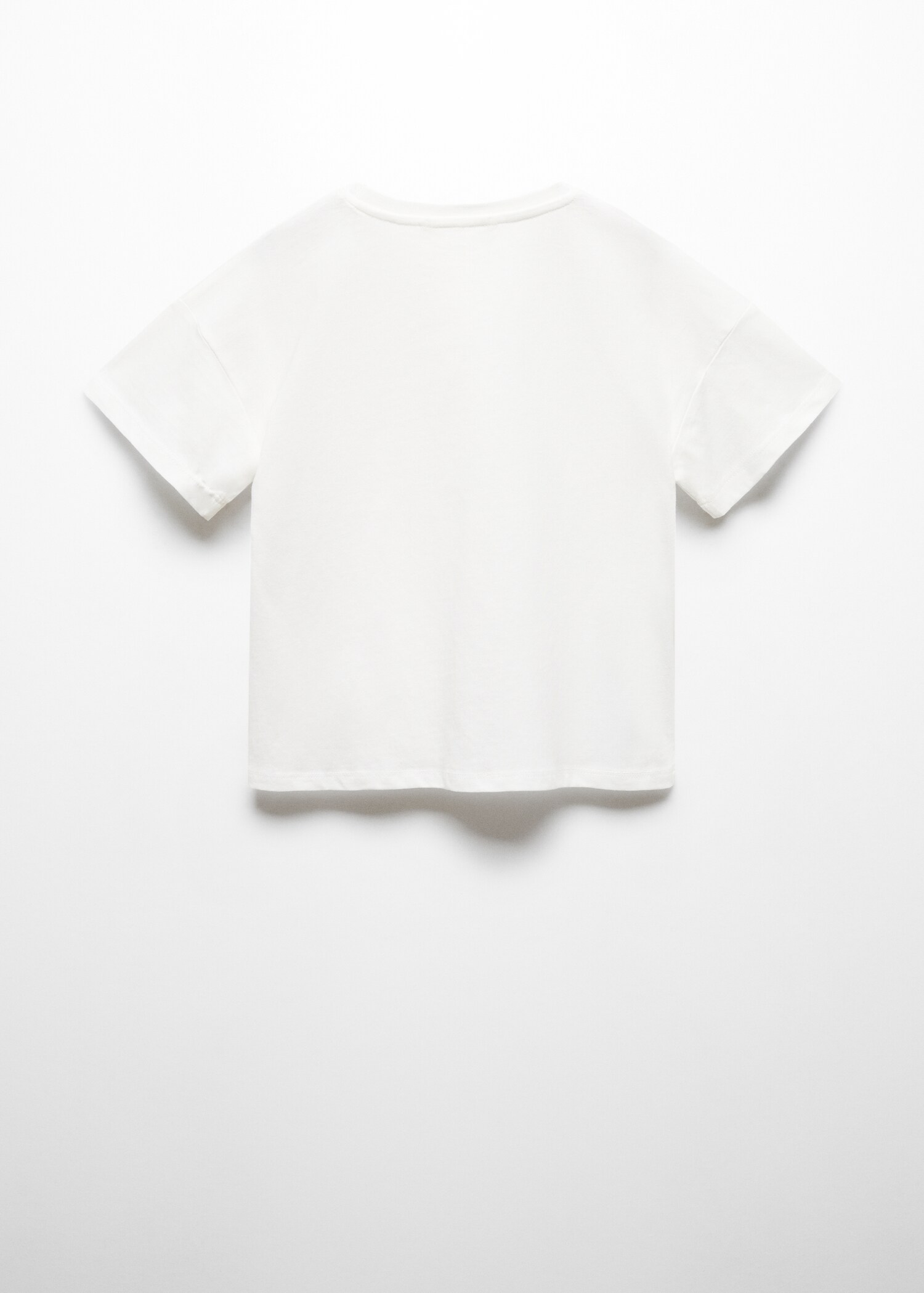 Bow cotton T-shirt - Reverse of the article