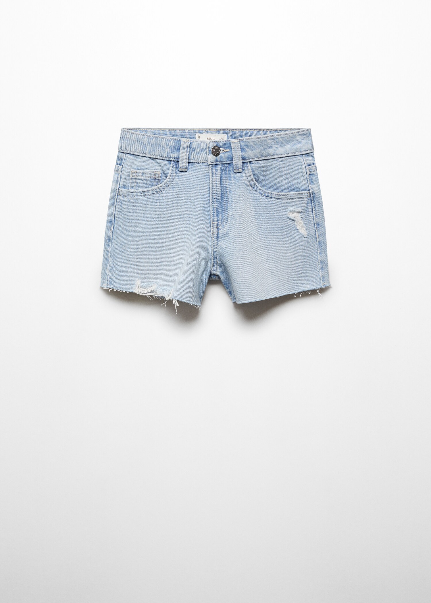 Jeansshorts mit Zierrissen - Artikel ohne Model
