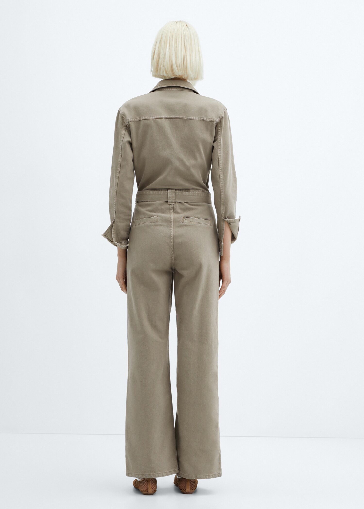 Combinaison jean ceinture - Verso de l’article