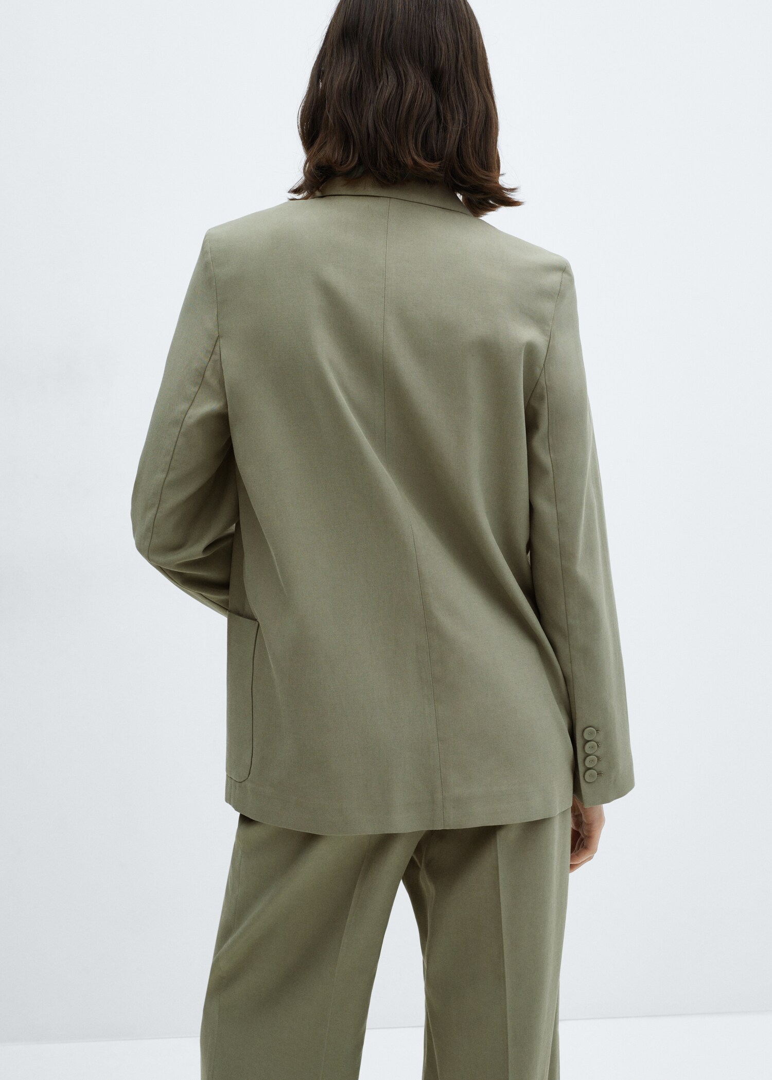 Anzugblazer mit Taschen - Rückseite des Artikels