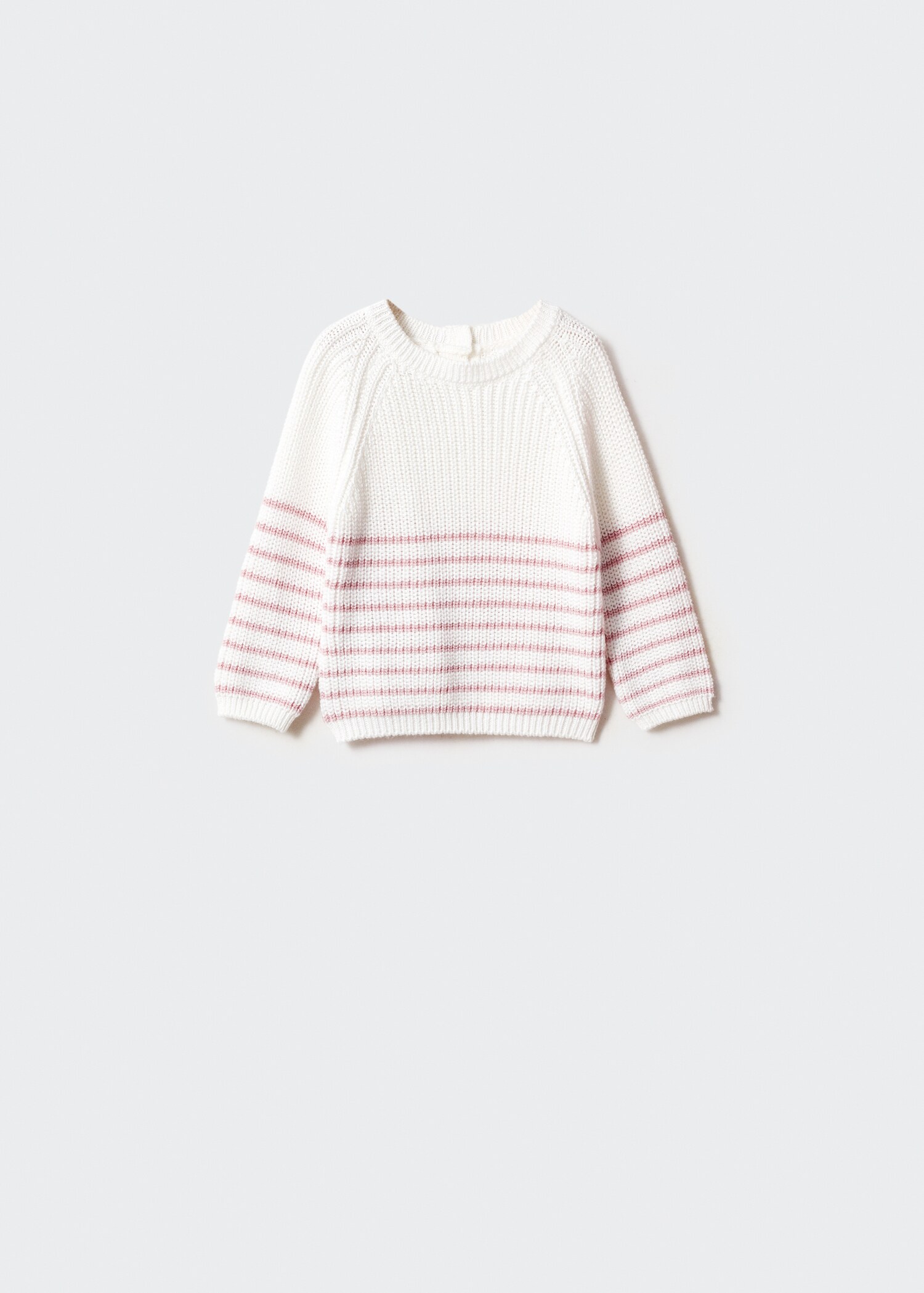 Gestreifter Strickpullover - Artikel ohne Model