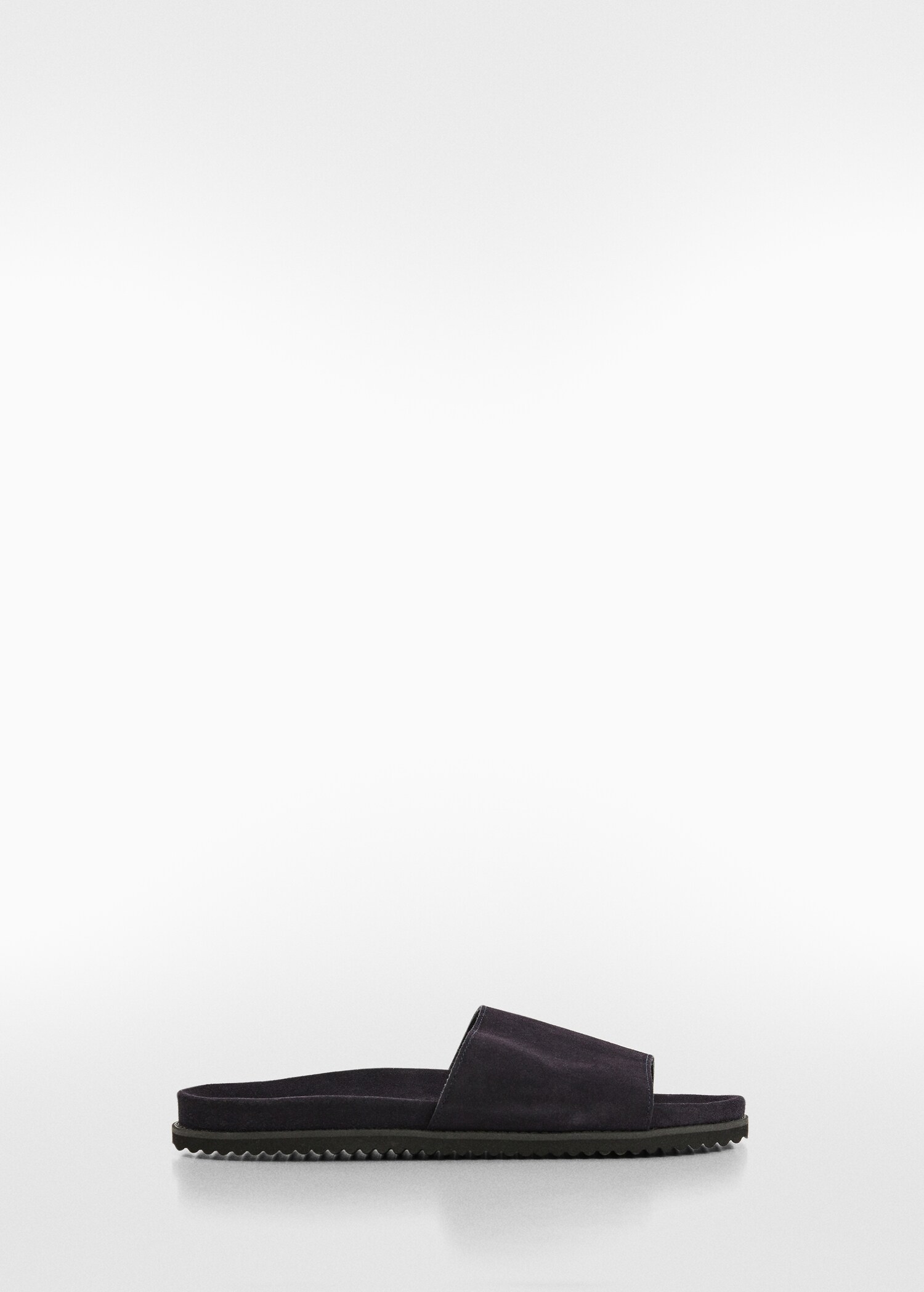 Suede flat sandals - Article without model