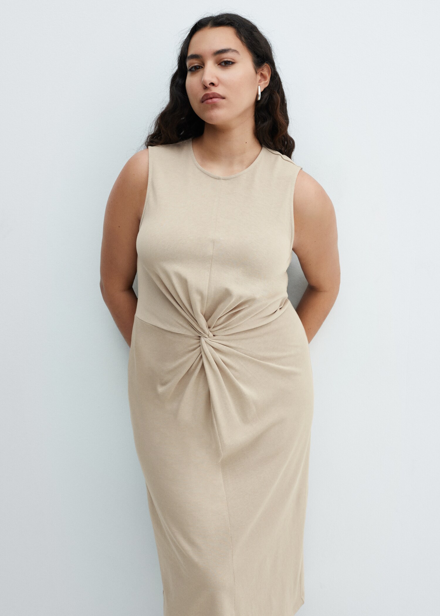 Vestido algodón nudo - Detalle del artículo 5