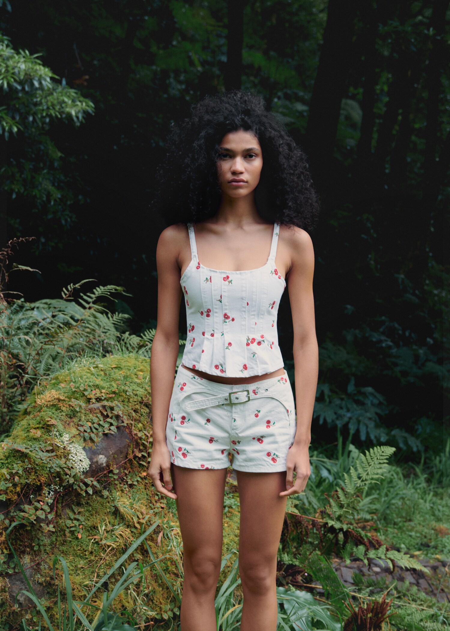Embroidered corset top - Details of the article 6