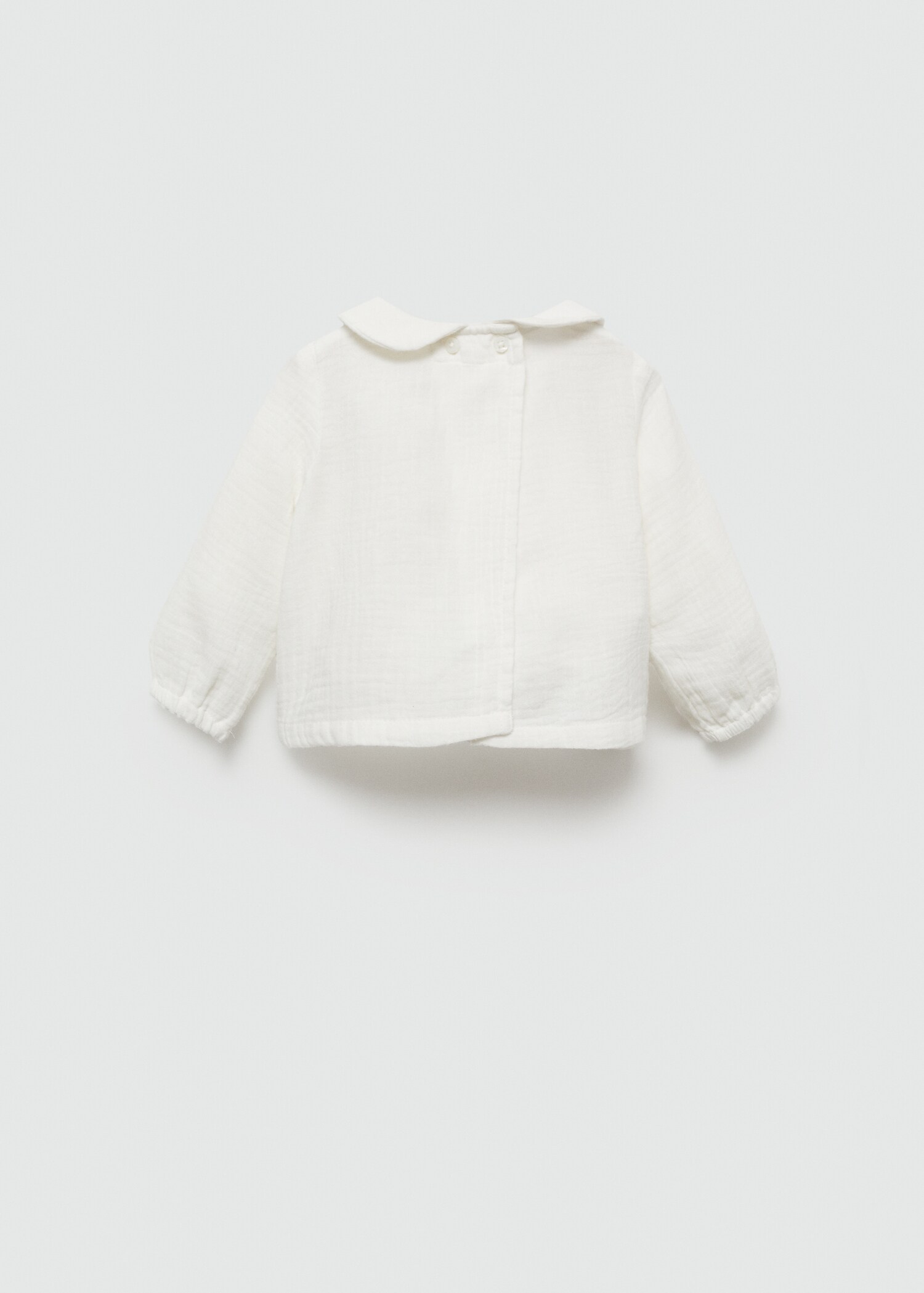 Blusa algodón bambula - Reverso del artículo