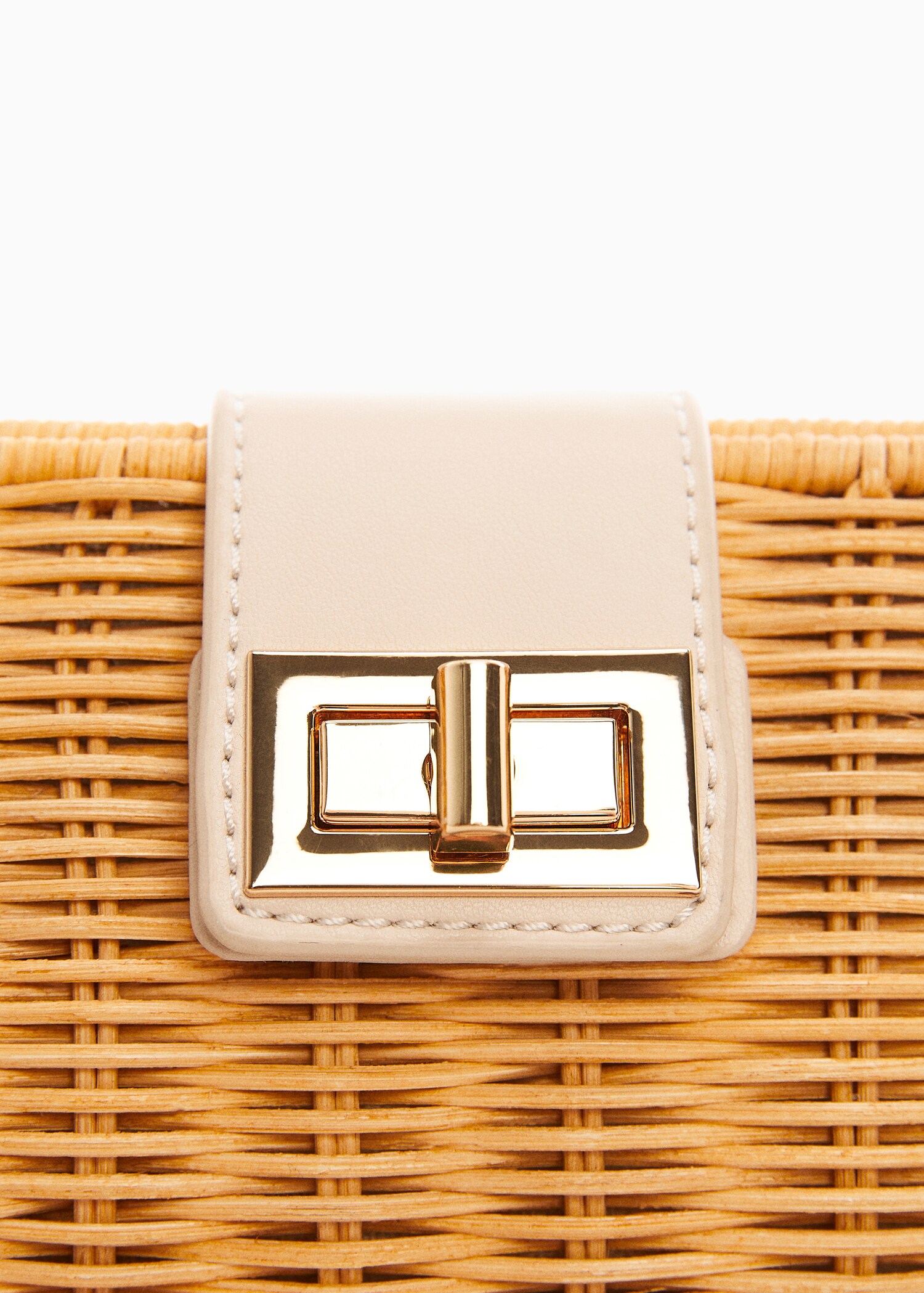 Clutch-Bag aus Rattan - Detail des Artikels 1