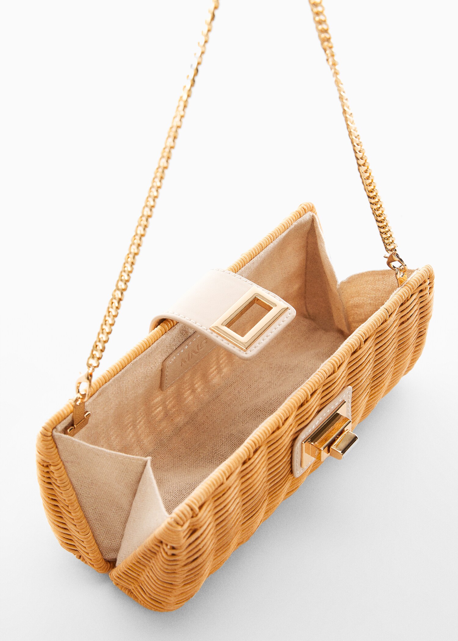 Clutch-Bag aus Rattan - Detail des Artikels 2