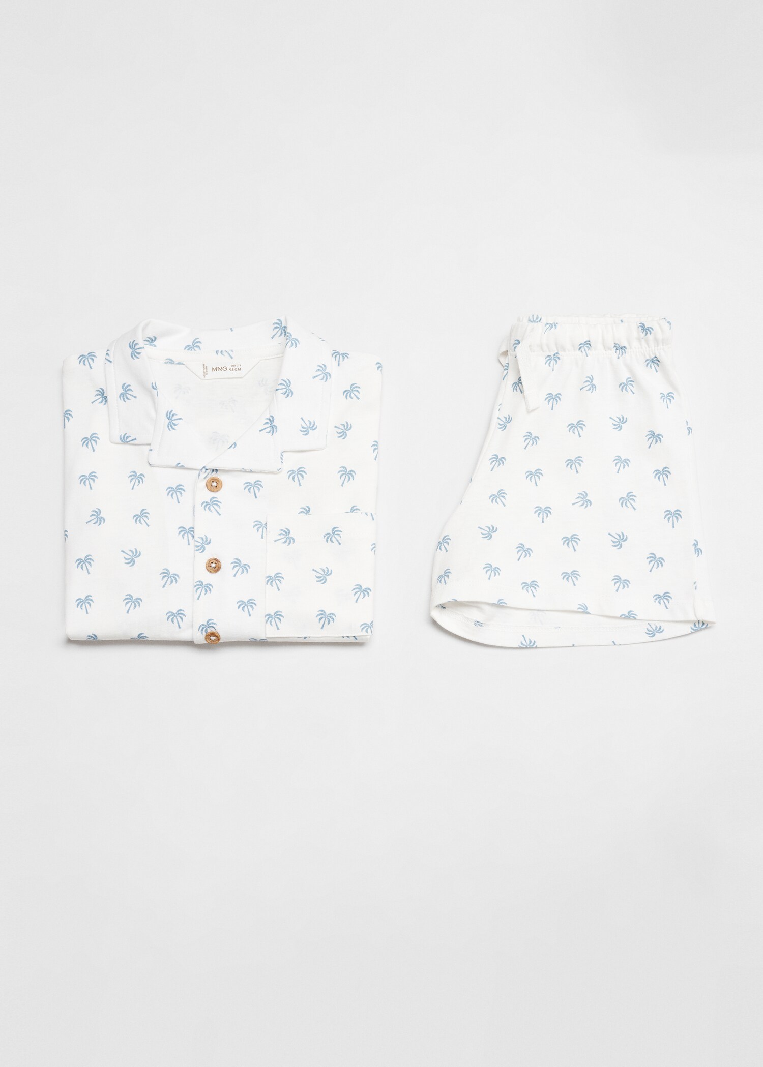 Printed short pyjamas - Details of the article 8