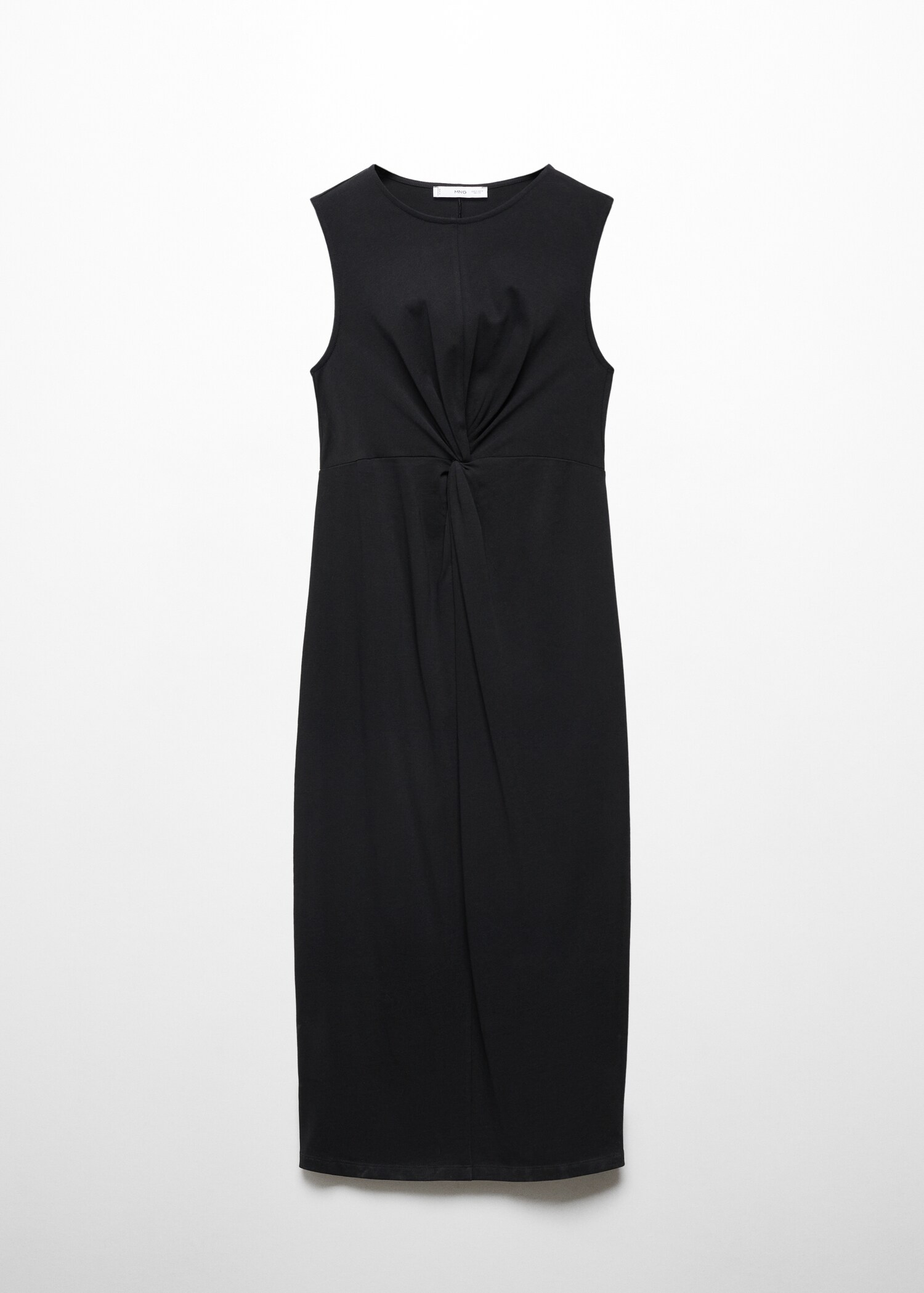 Rochie din tricou cu nod - Articol fără model