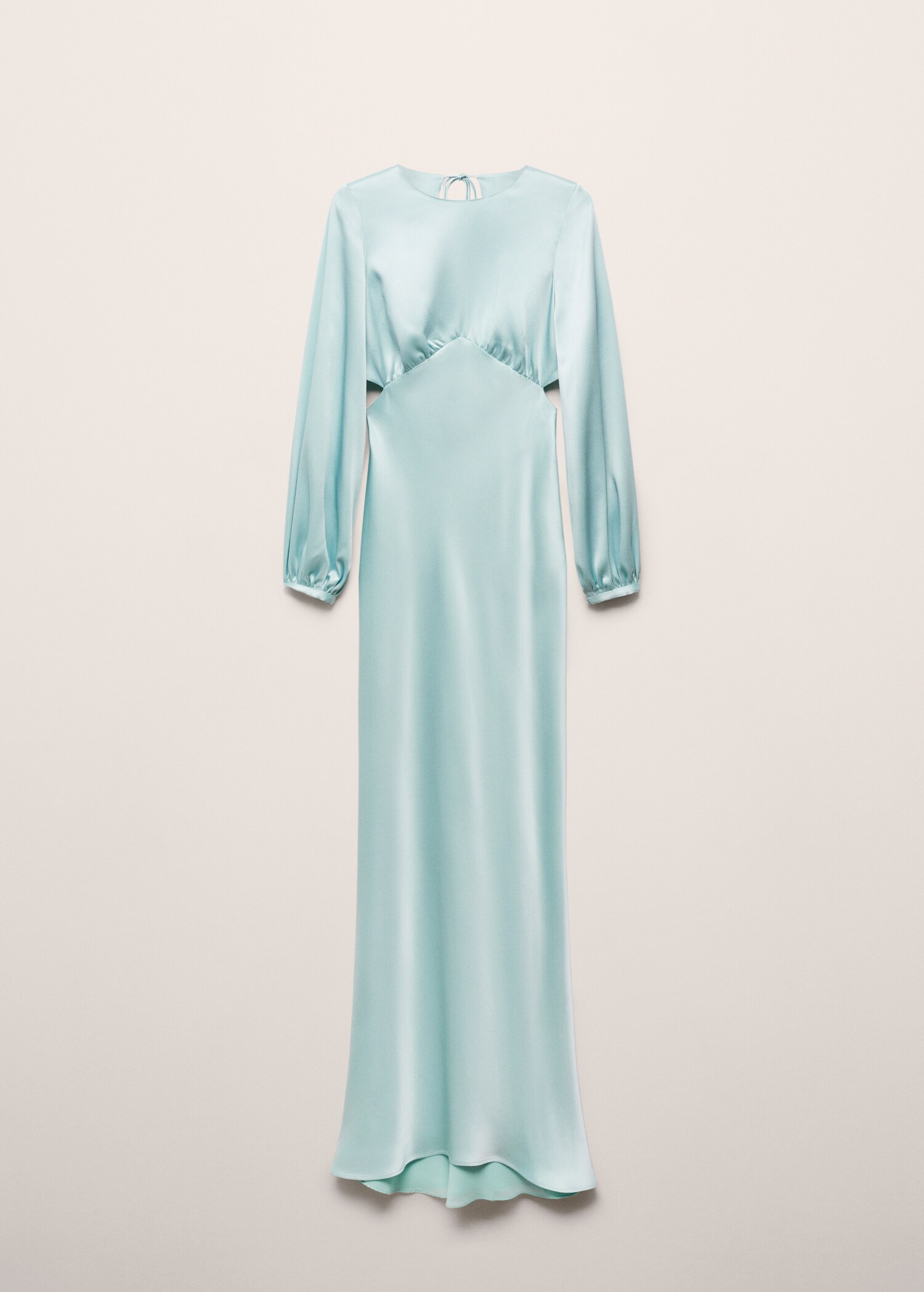 Vestido satinado espalda descubierta - Artículo sin modelo