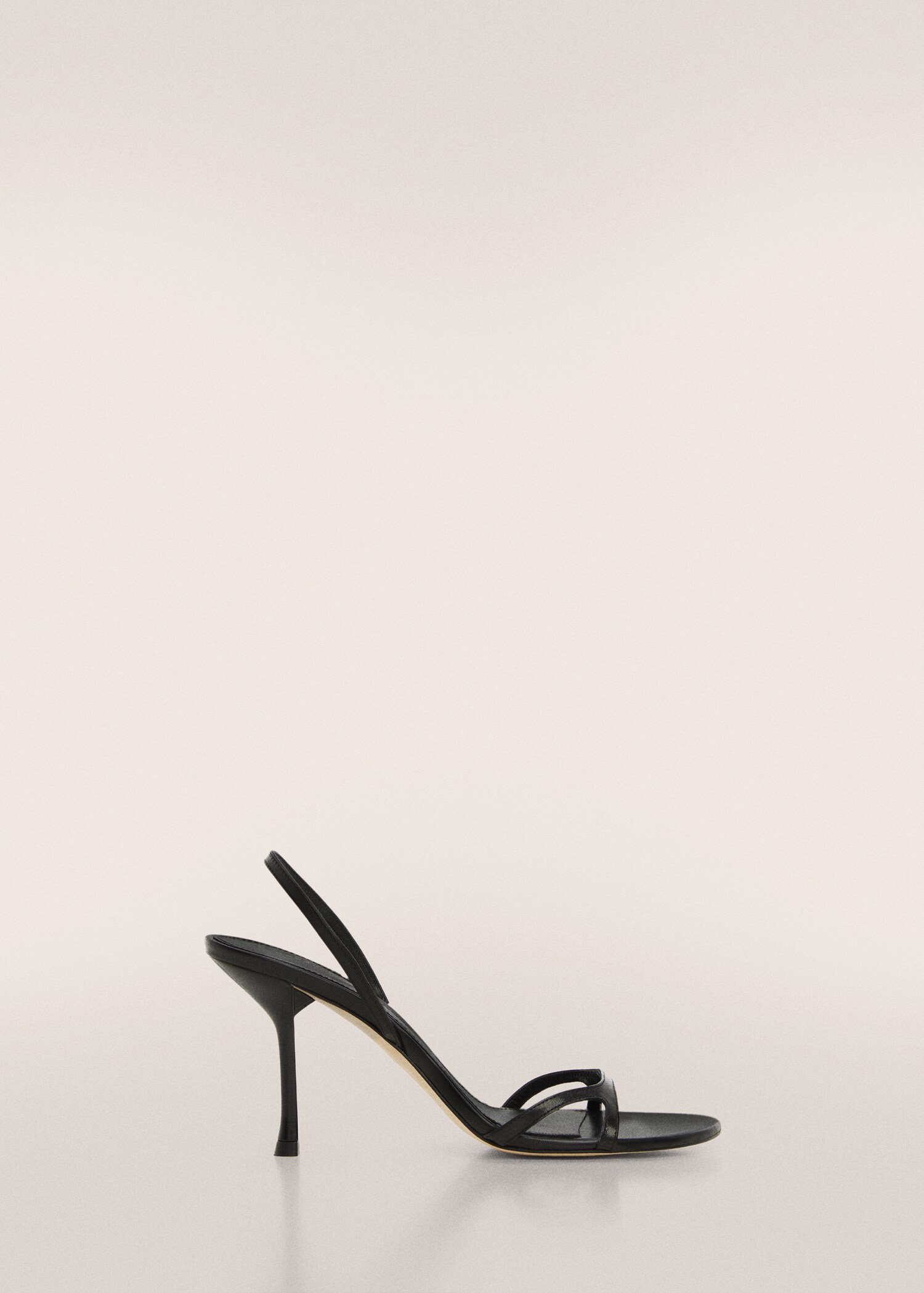 Leather straps sandals - Article without model