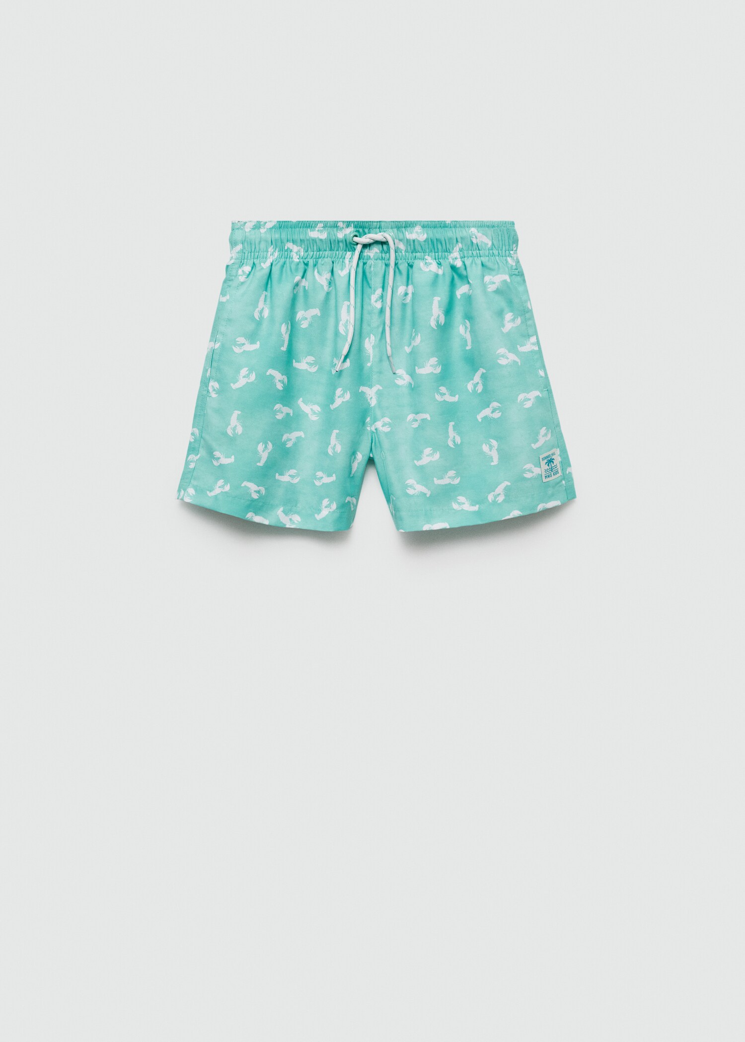Lobster-print swimming costume - Article without model