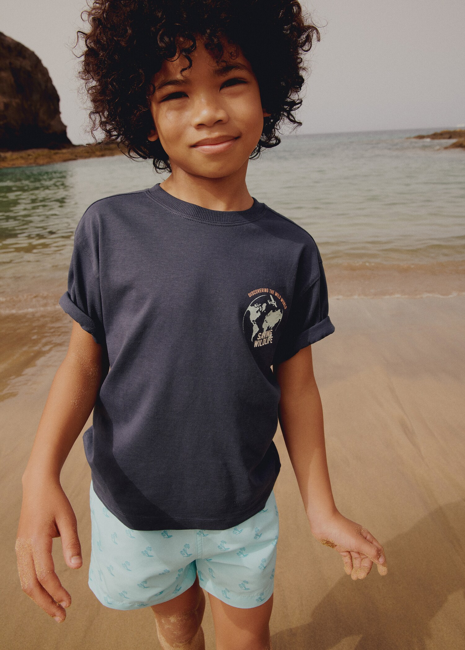 Lobster-print swimming costume - Details of the article 5
