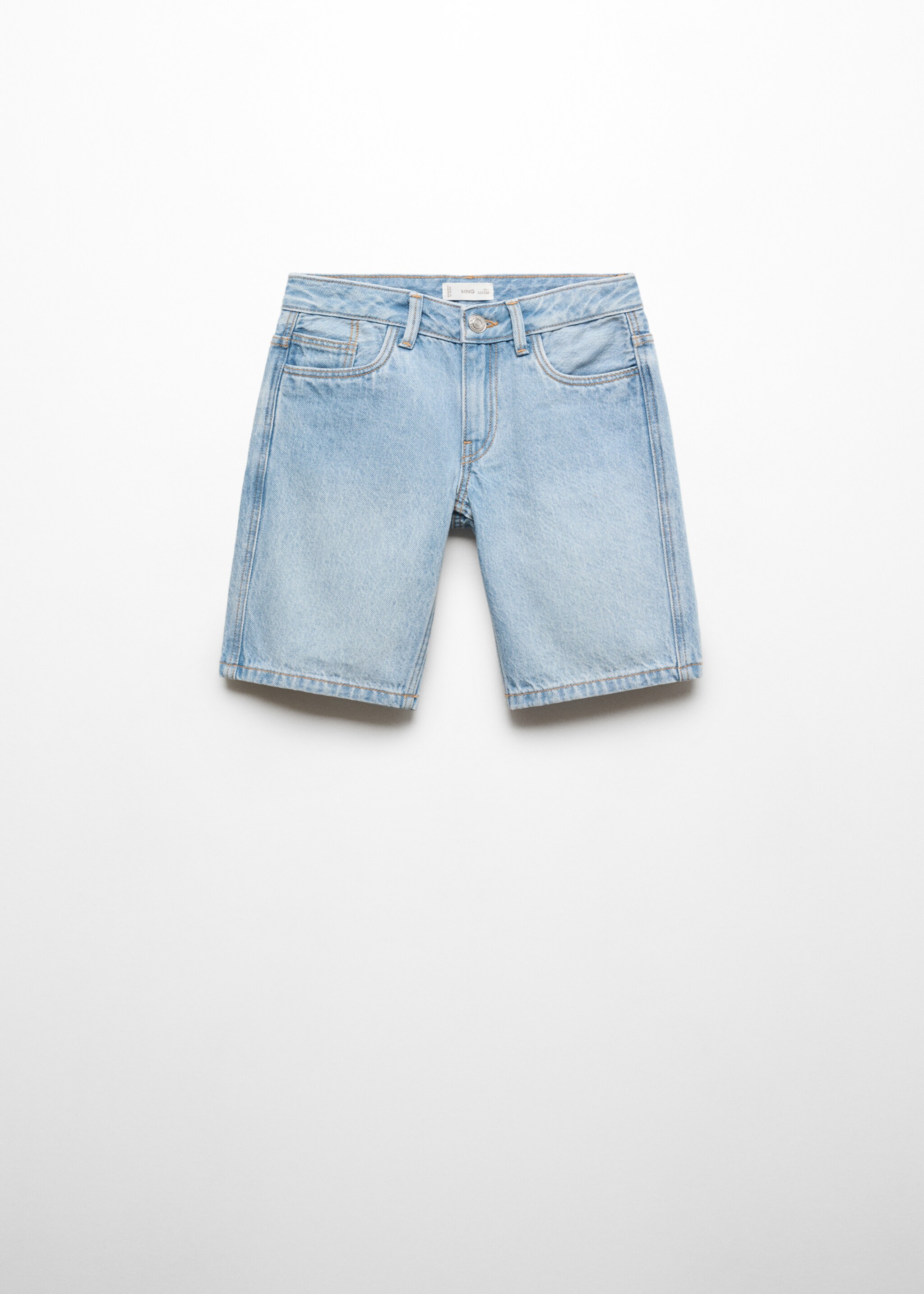 Cotton denim shorts - Article without model