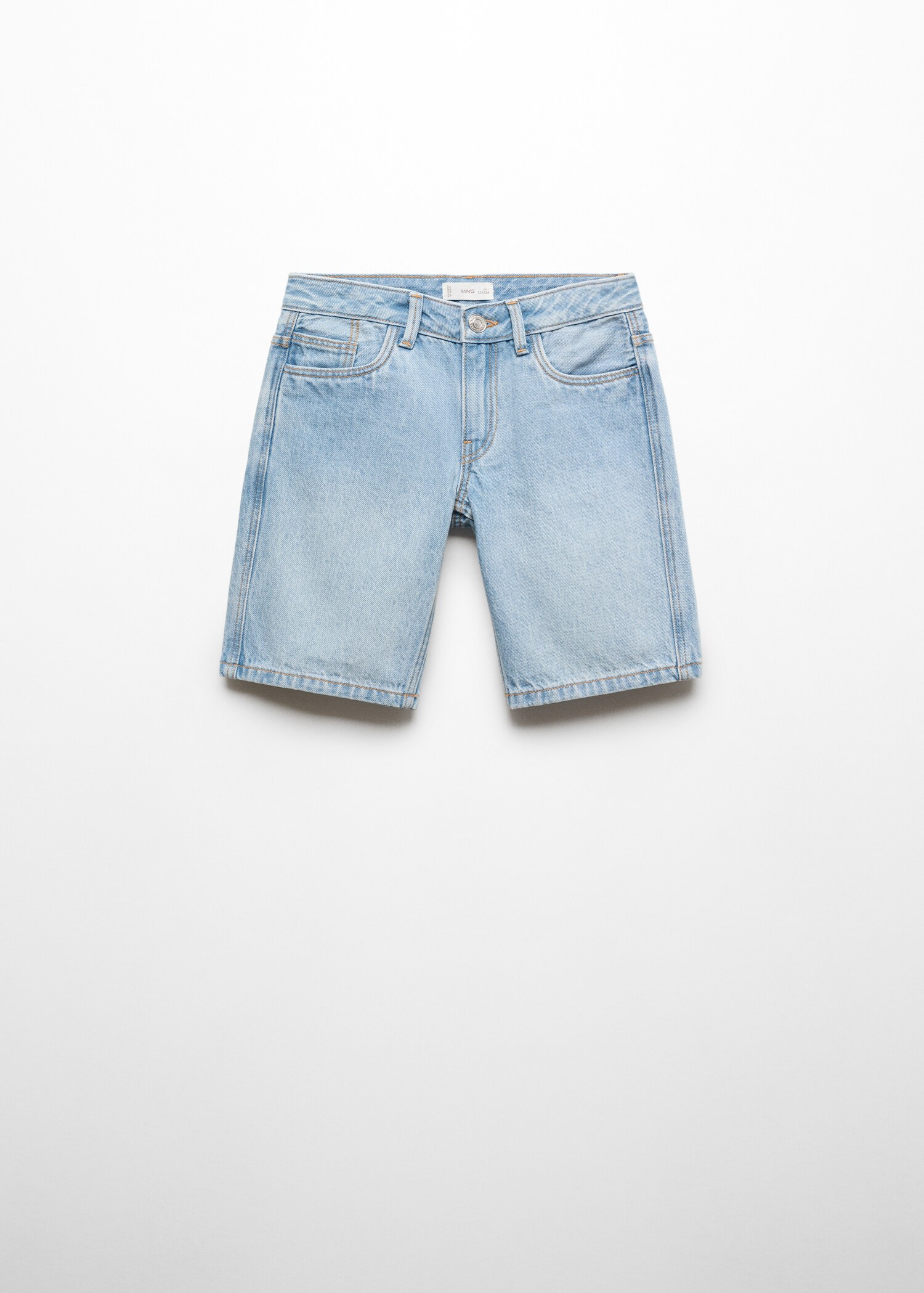 Cotton denim shorts - Article without model
