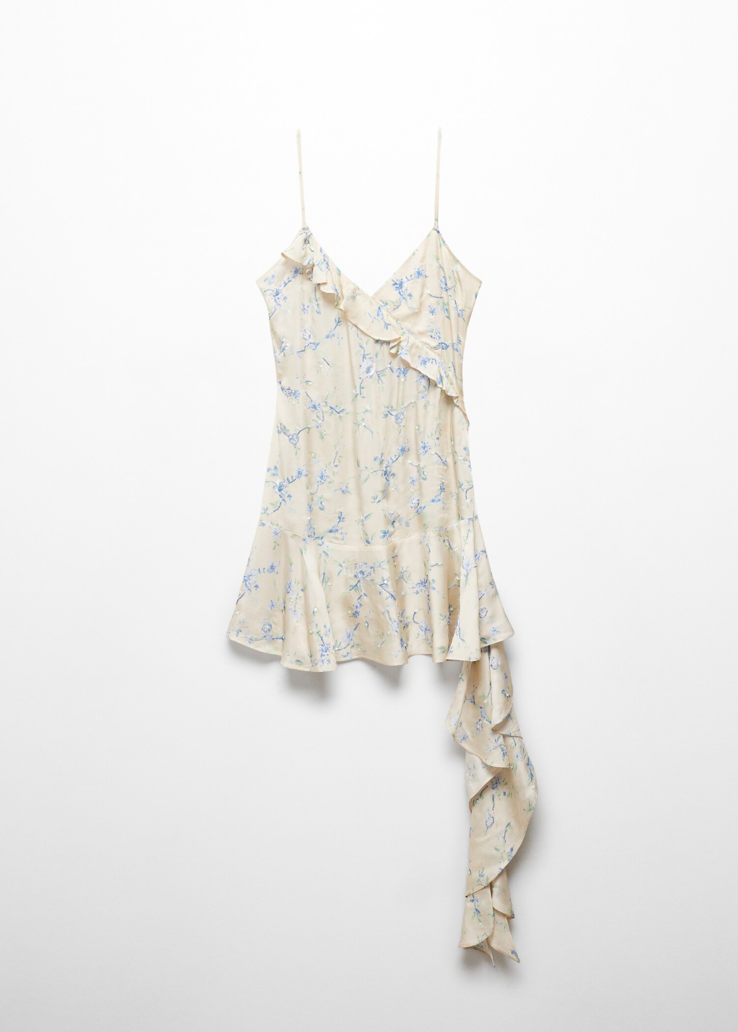 Floral ruffled dress - Article without model