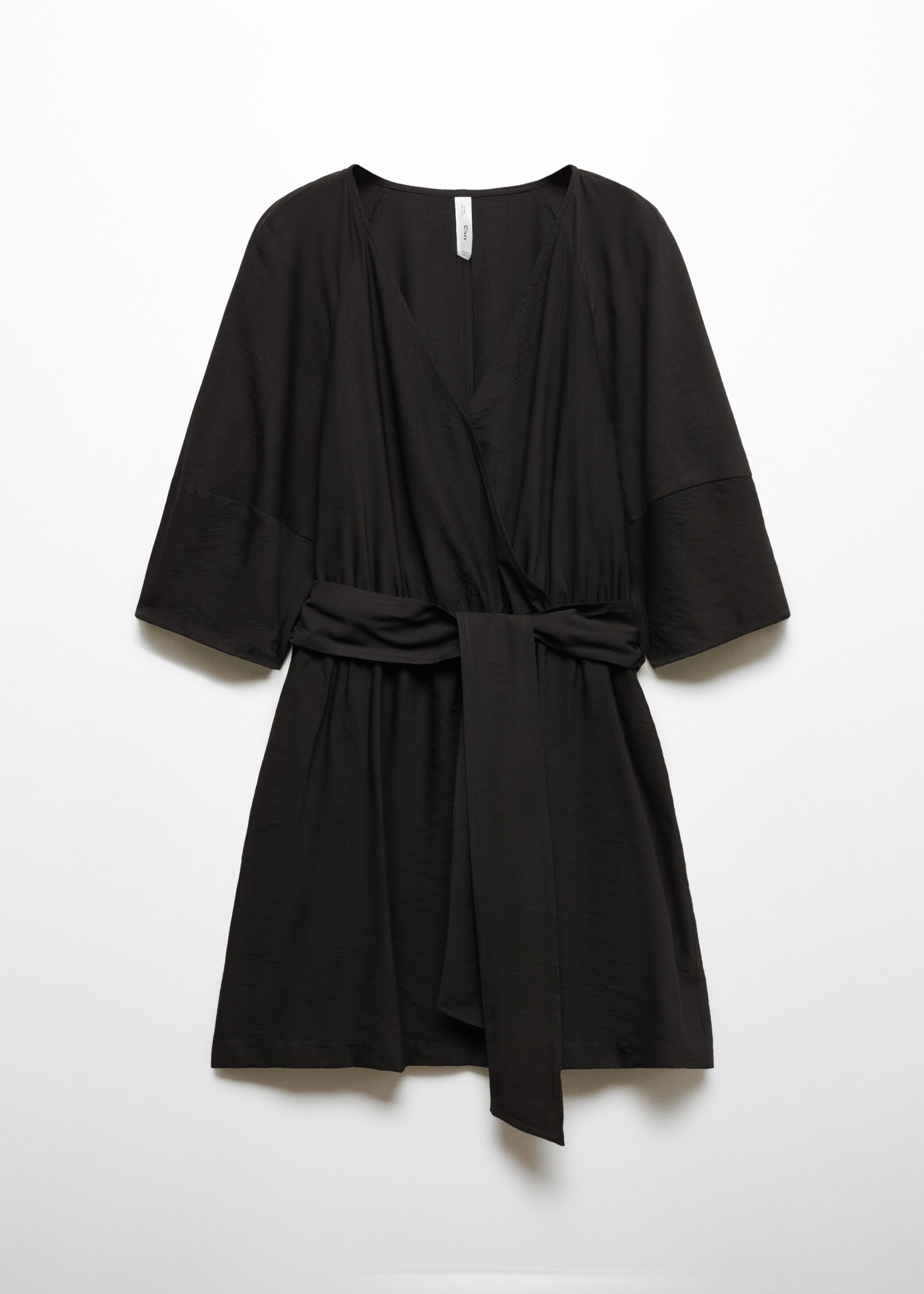 Wickelkleid mit Taillenband - Artikel ohne Model