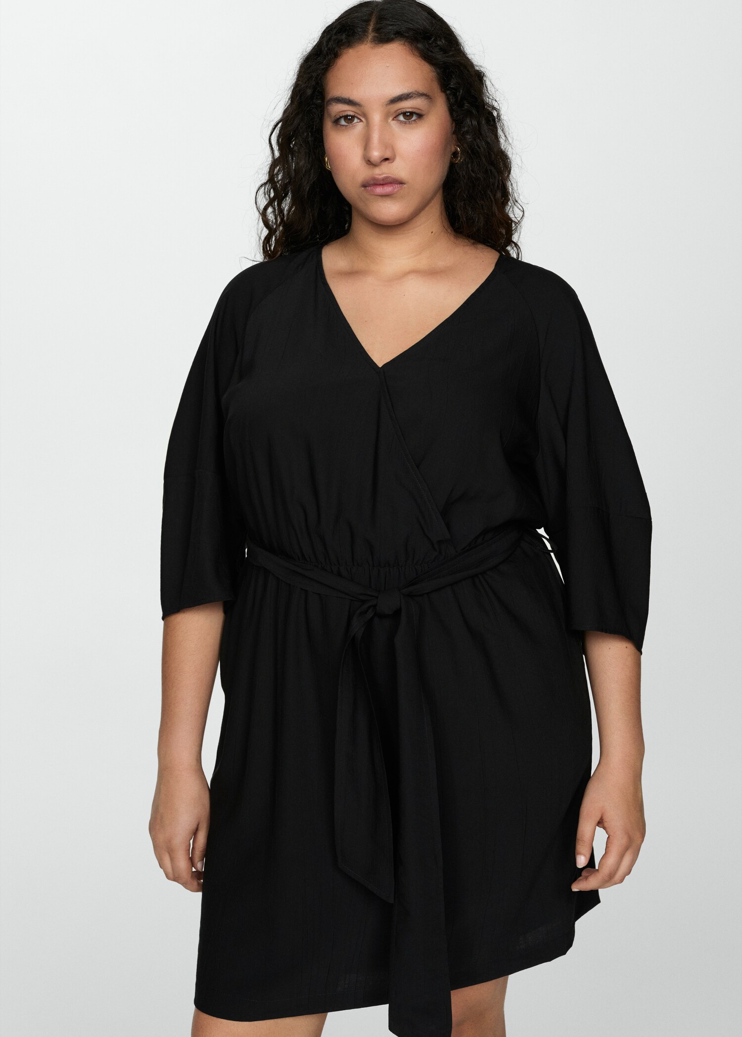 Bow wrap dress - Details of the article 5