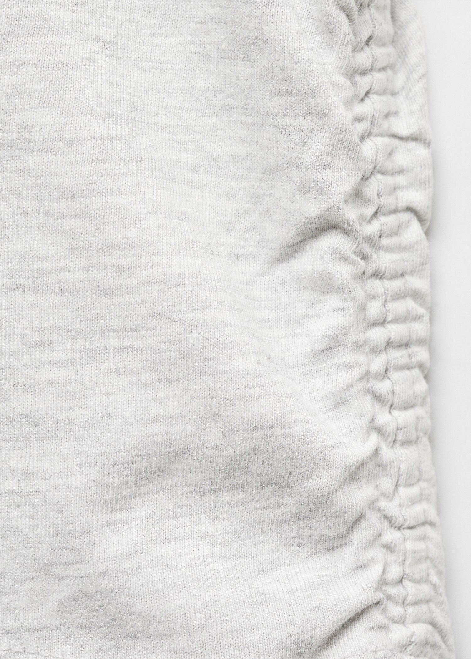 Cotton t-shirt with pucker detail - Details of the article 8