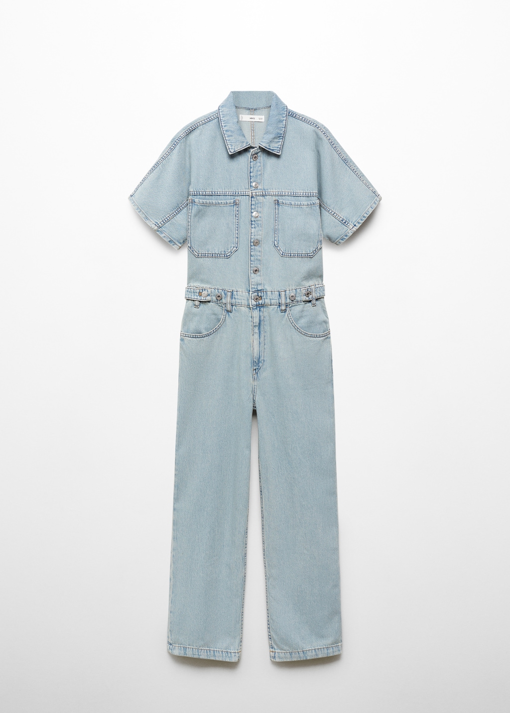YUTHENTIC ♥ Utility Denim Jumper AJ4AM60212 /追跡付 Denim zipper jumpsuit - Women | MANGO China