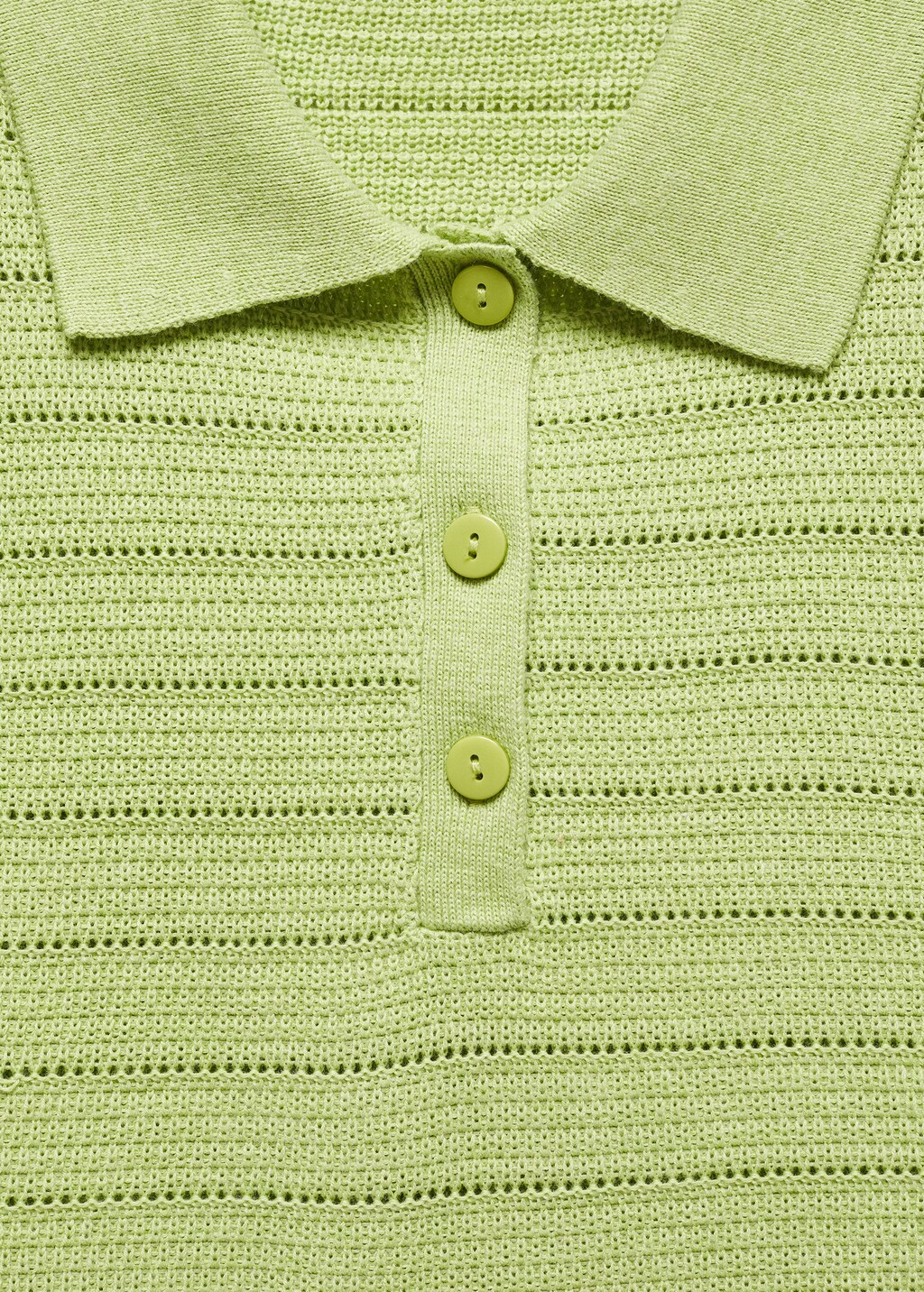 Short-sleeved polo-neck sweater - Women | MANGO OUTLET USA