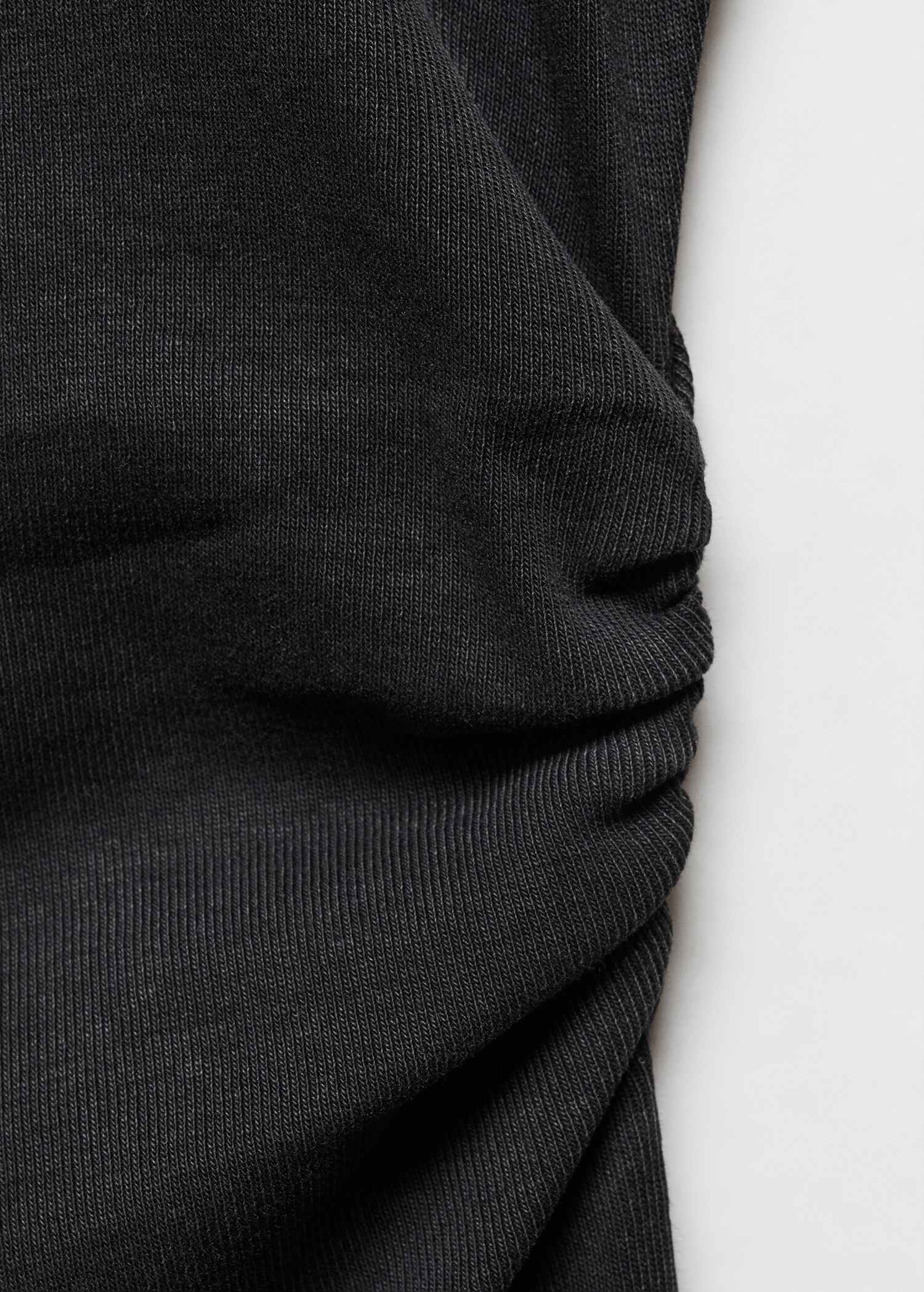 Draperad klänning 100% bomull - Detaljer om artikeln 8