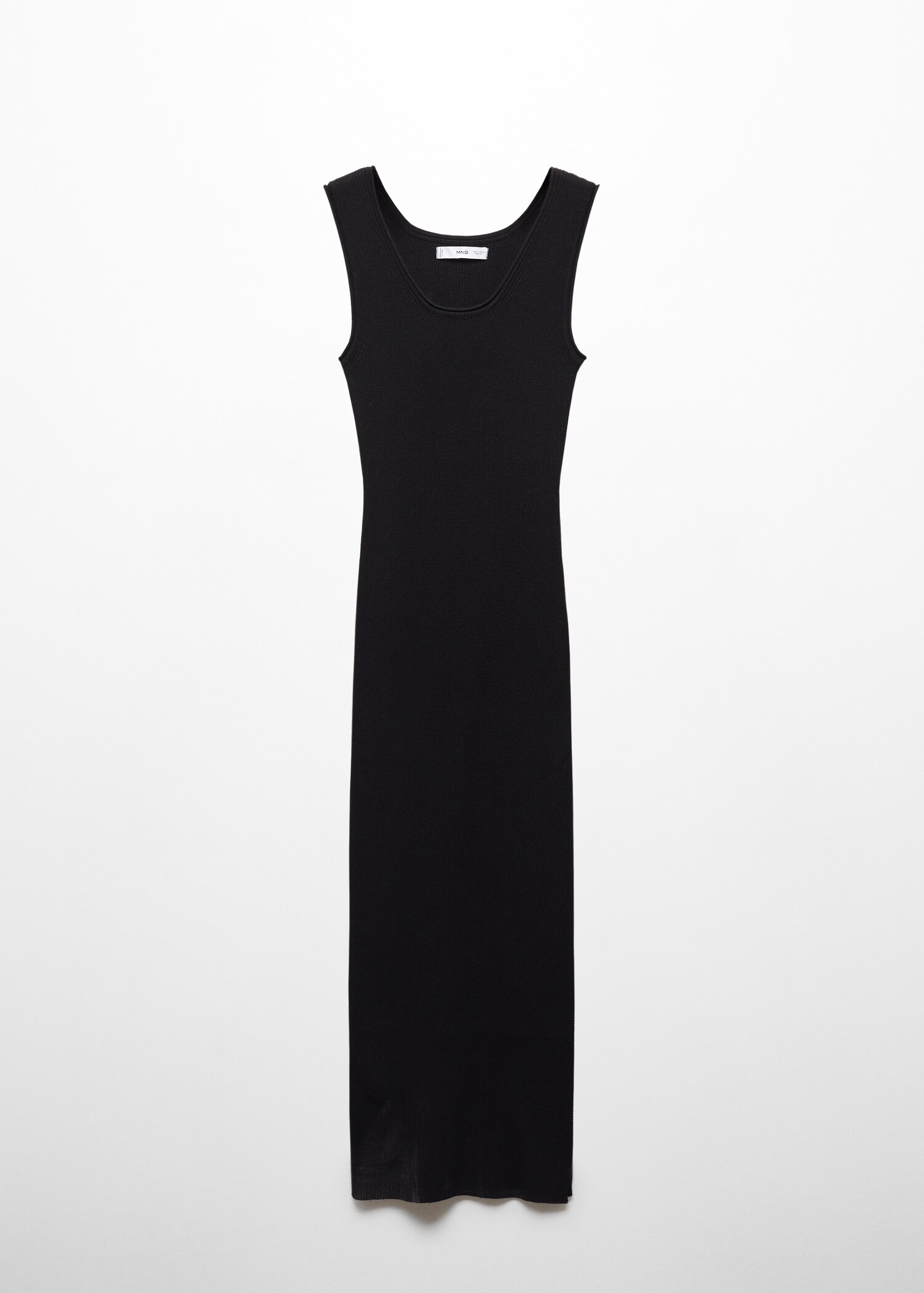 Ribbed long dress - Article without model