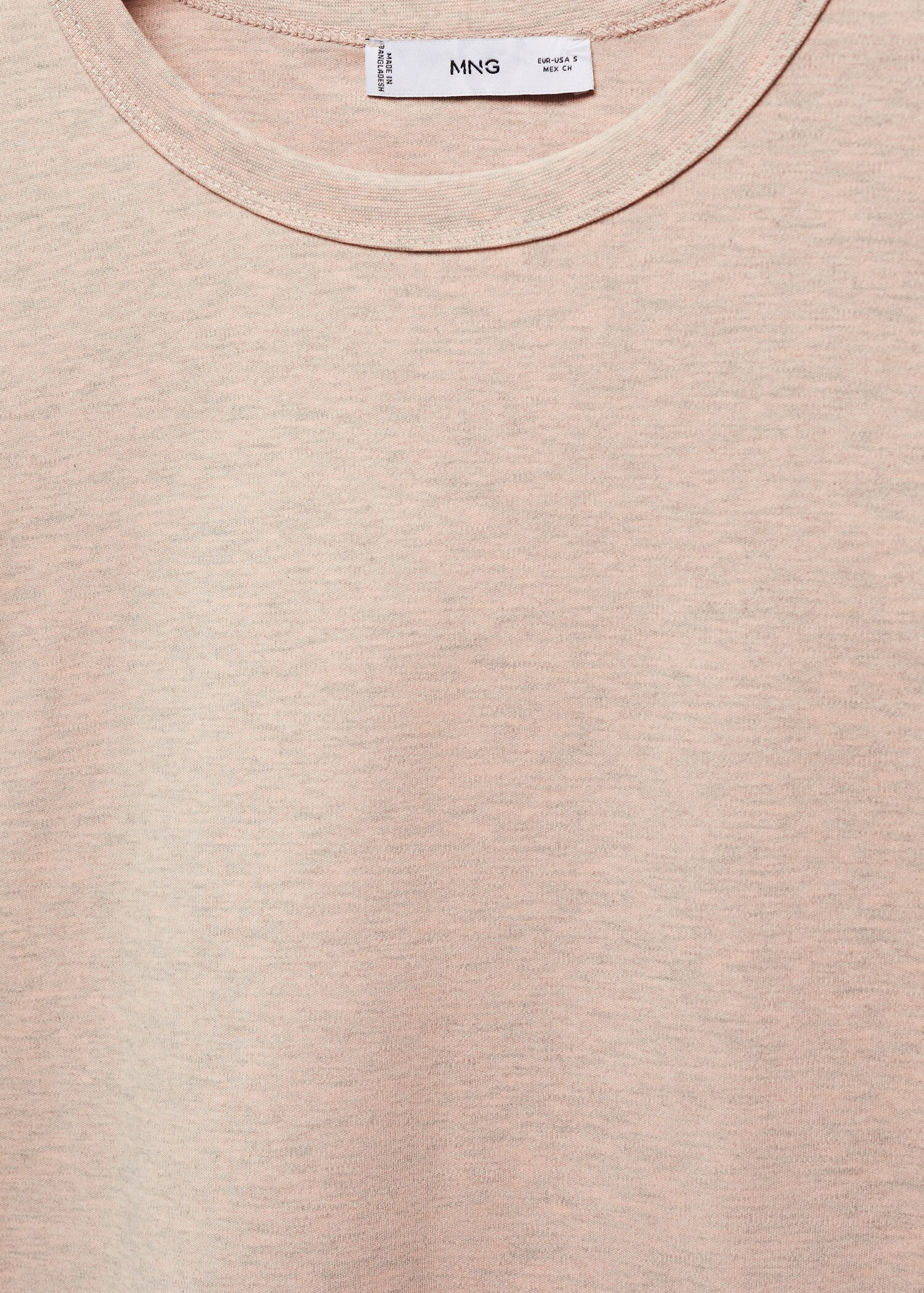 Short-sleeved cotton t-shirt - Details of the article 8