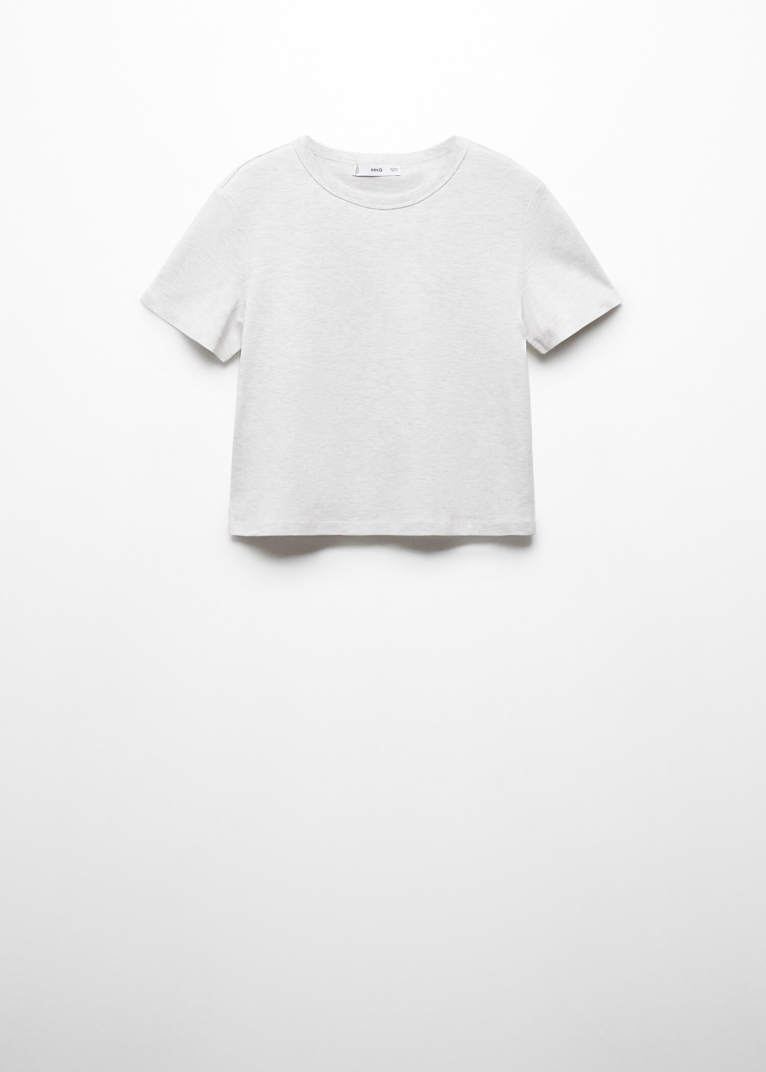 Short-sleeved cotton t-shirt - Article without model