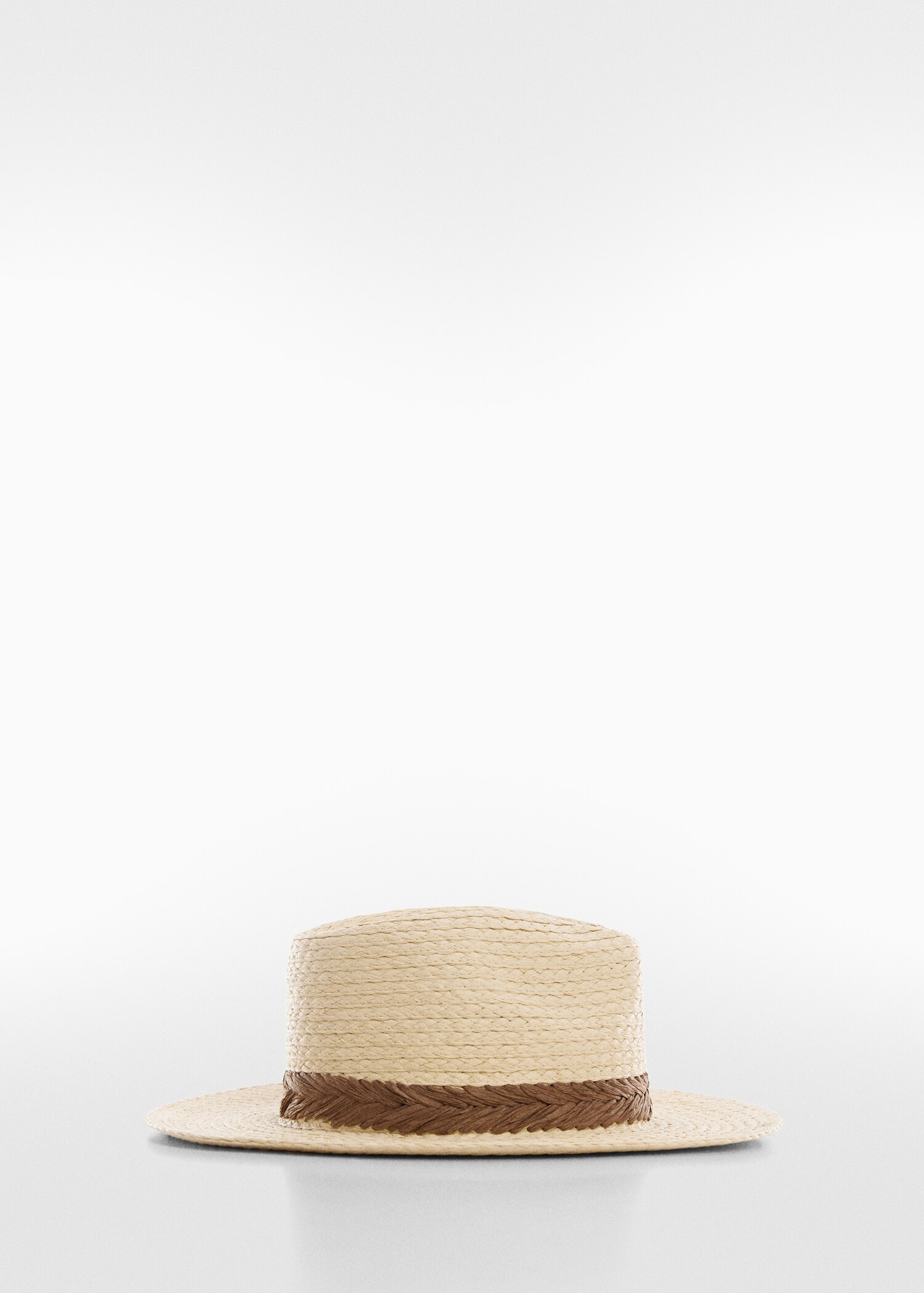 Braided hat with ribbon - Article without model