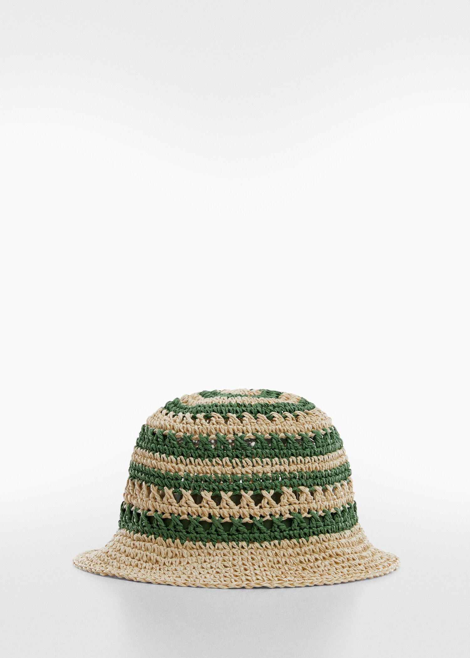 Bucket hat van natuurlijke vezels - Artikel zonder model
