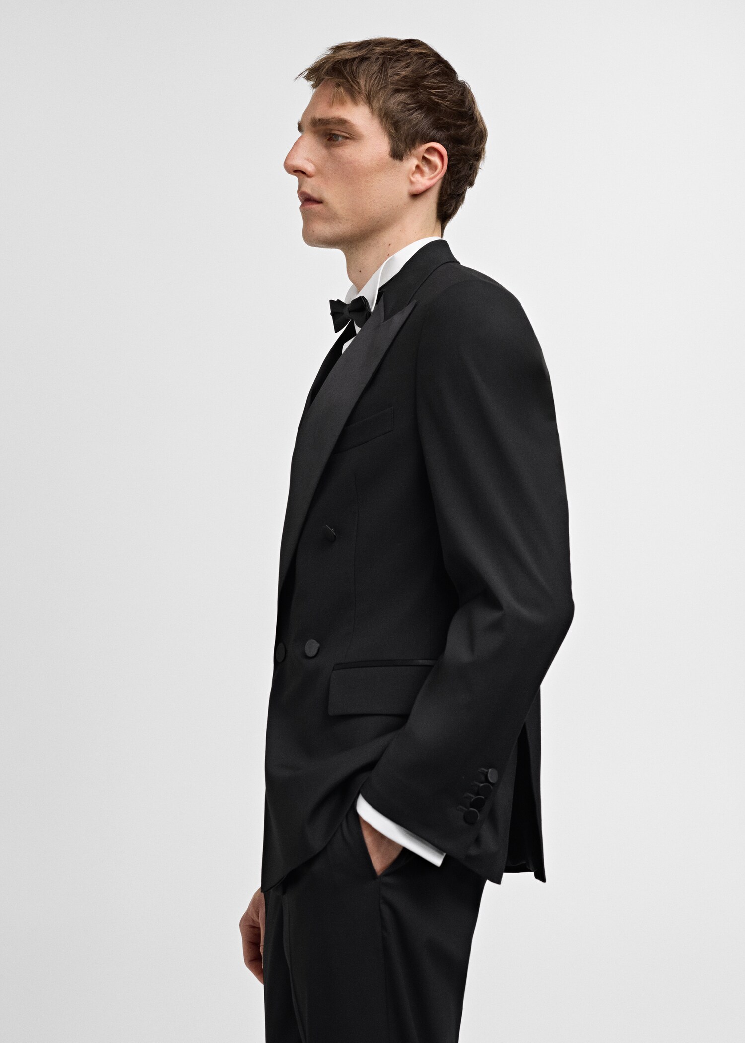 Kavaj slim fit comfort stretch-material - Detaljer om artikeln 2