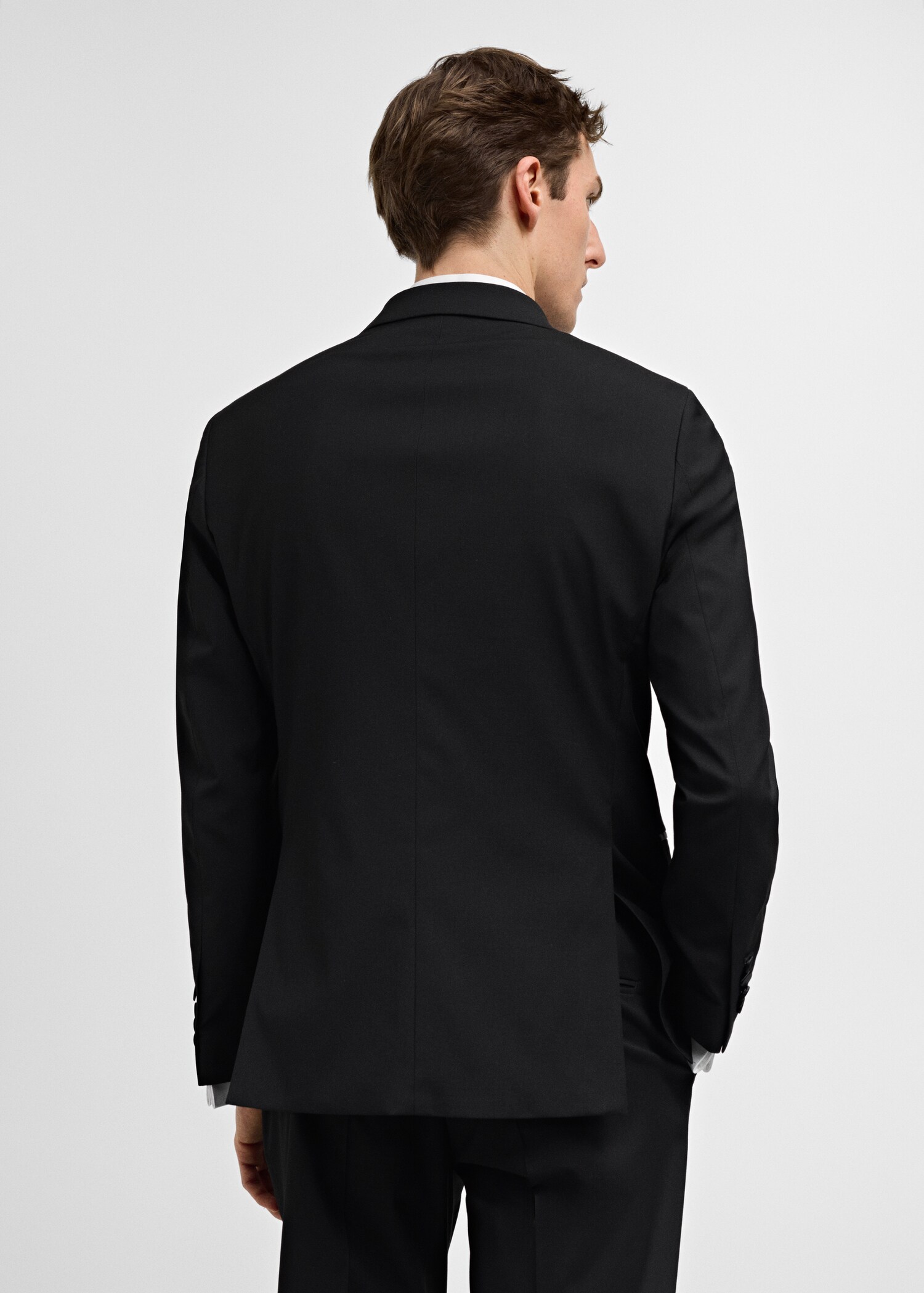 Kavaj slim fit comfort stretch-material - Artikelns baksida
