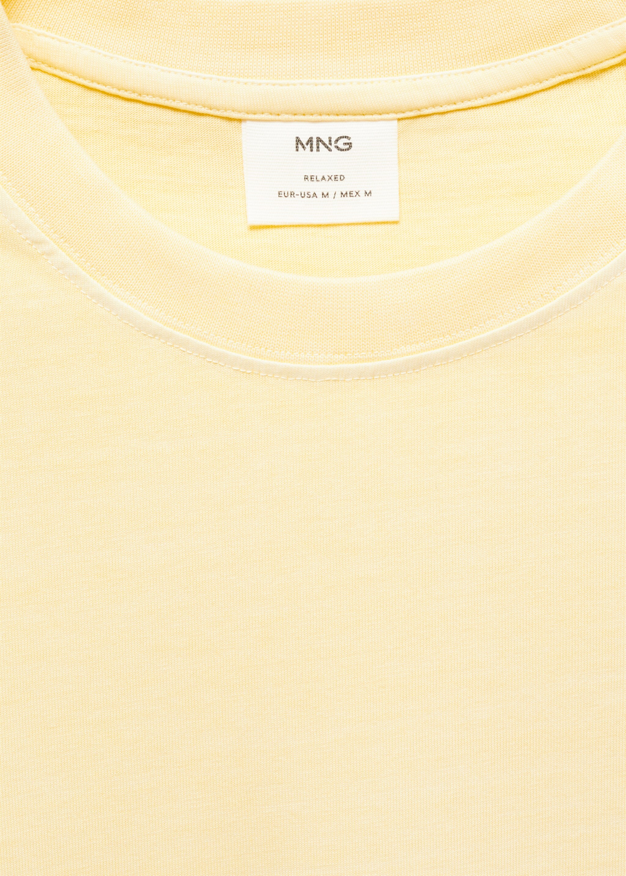100% cotton relaxed-fit t-shirt - Details of the article 8