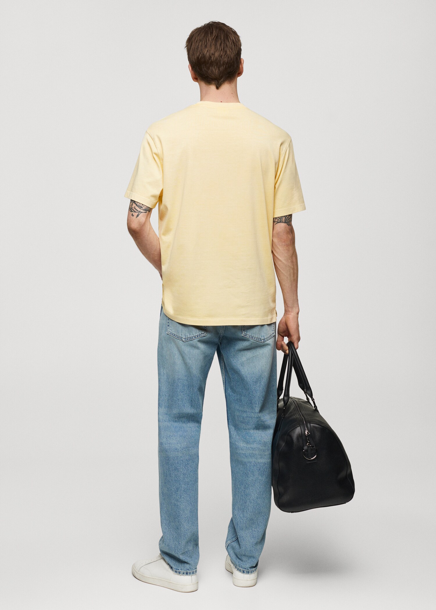 T-shirt 100 % coton relaxed-fit - Verso de l’article
