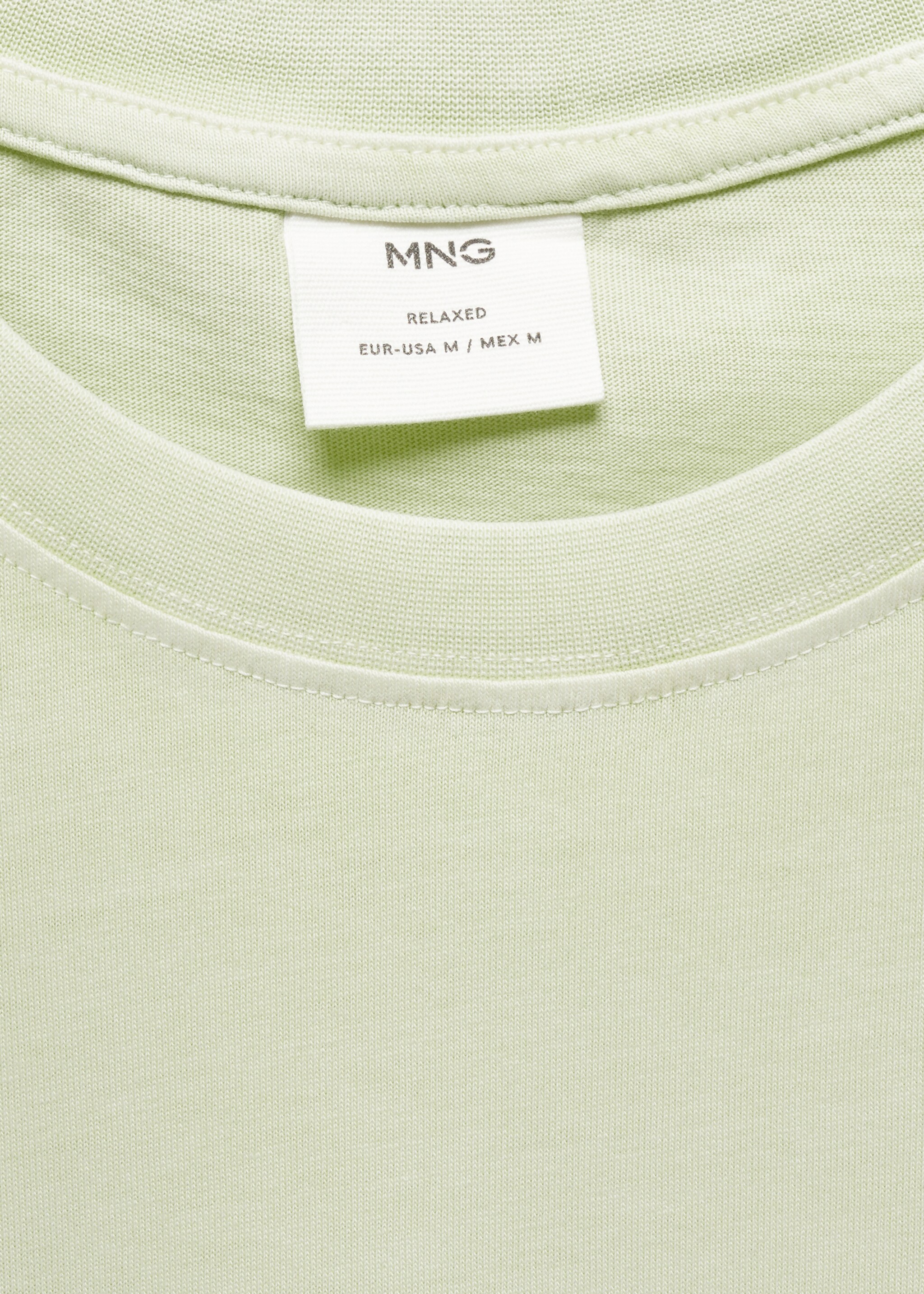 T-shirt 100 % coton relaxed-fit - Détail de l'article 8