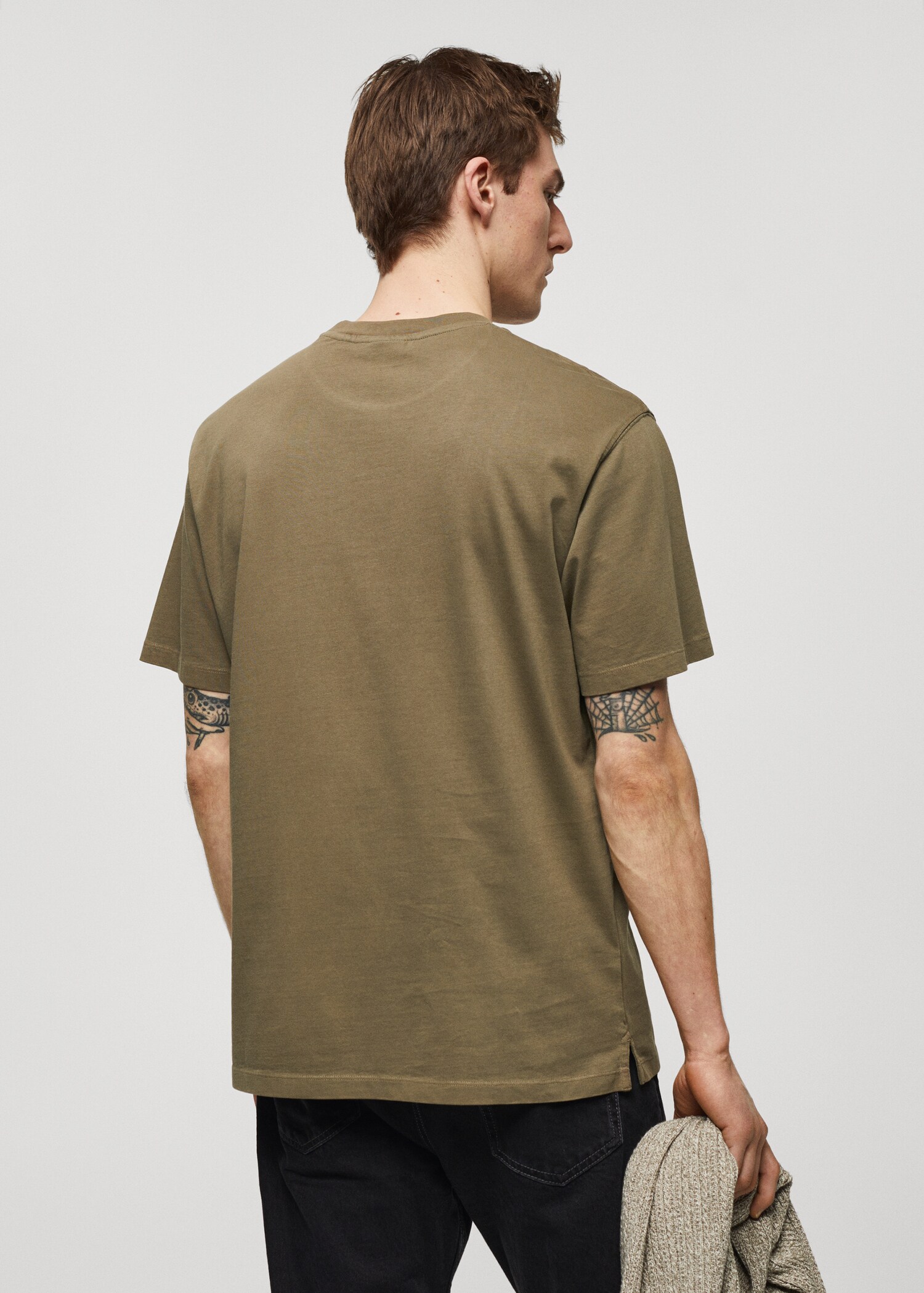 T-shirt 100 % coton relaxed-fit - Verso de l’article