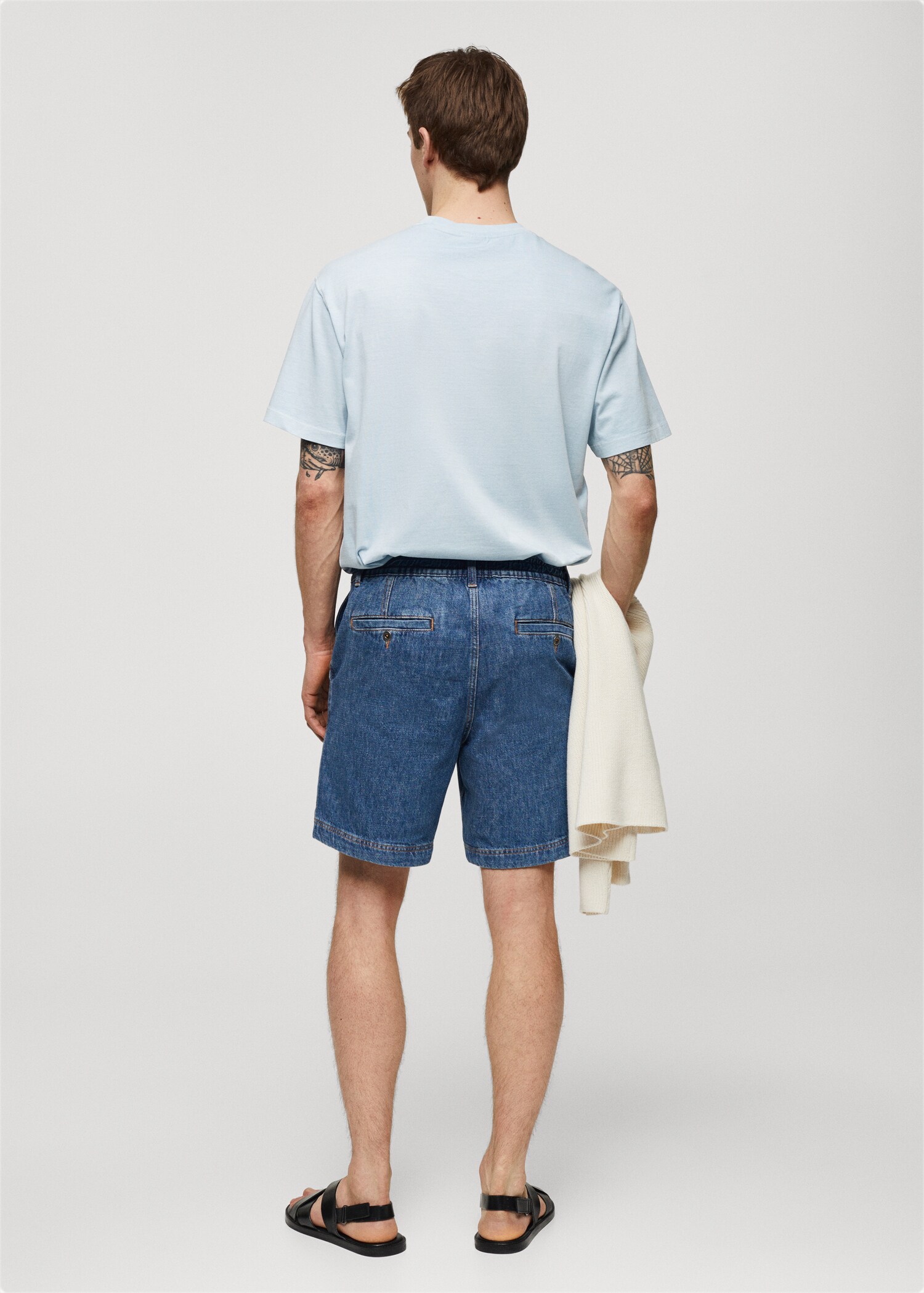 T-shirt 100 % coton relaxed-fit - Verso de l’article