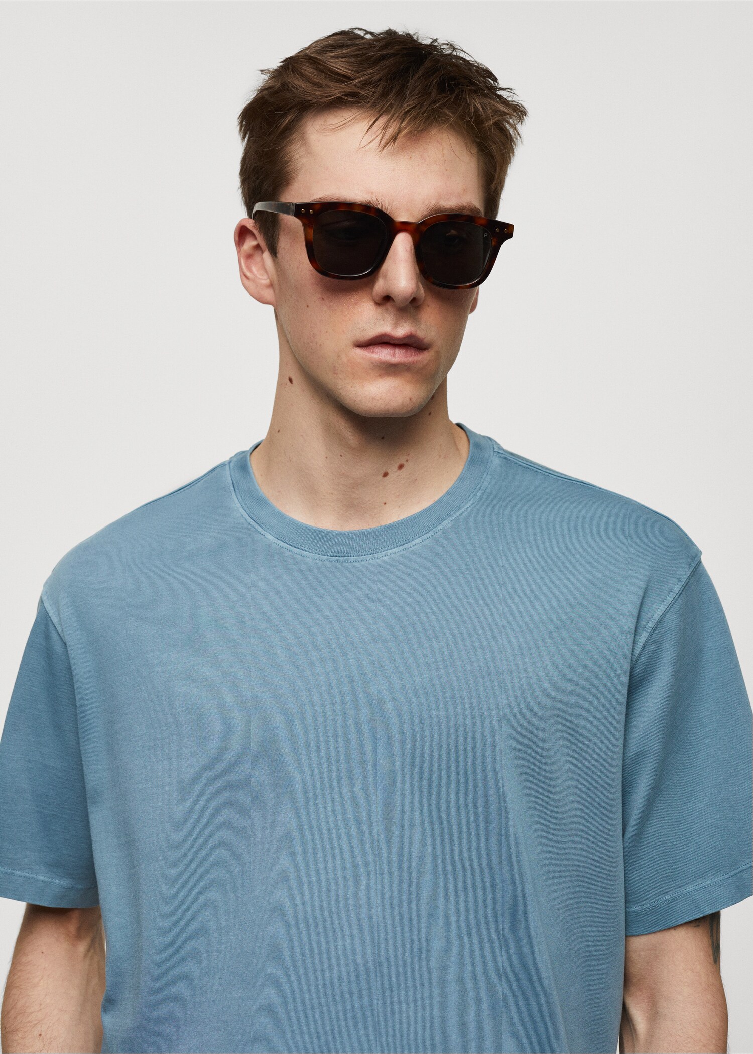 T-shirt 100 % coton relaxed-fit - Détail de l'article 1